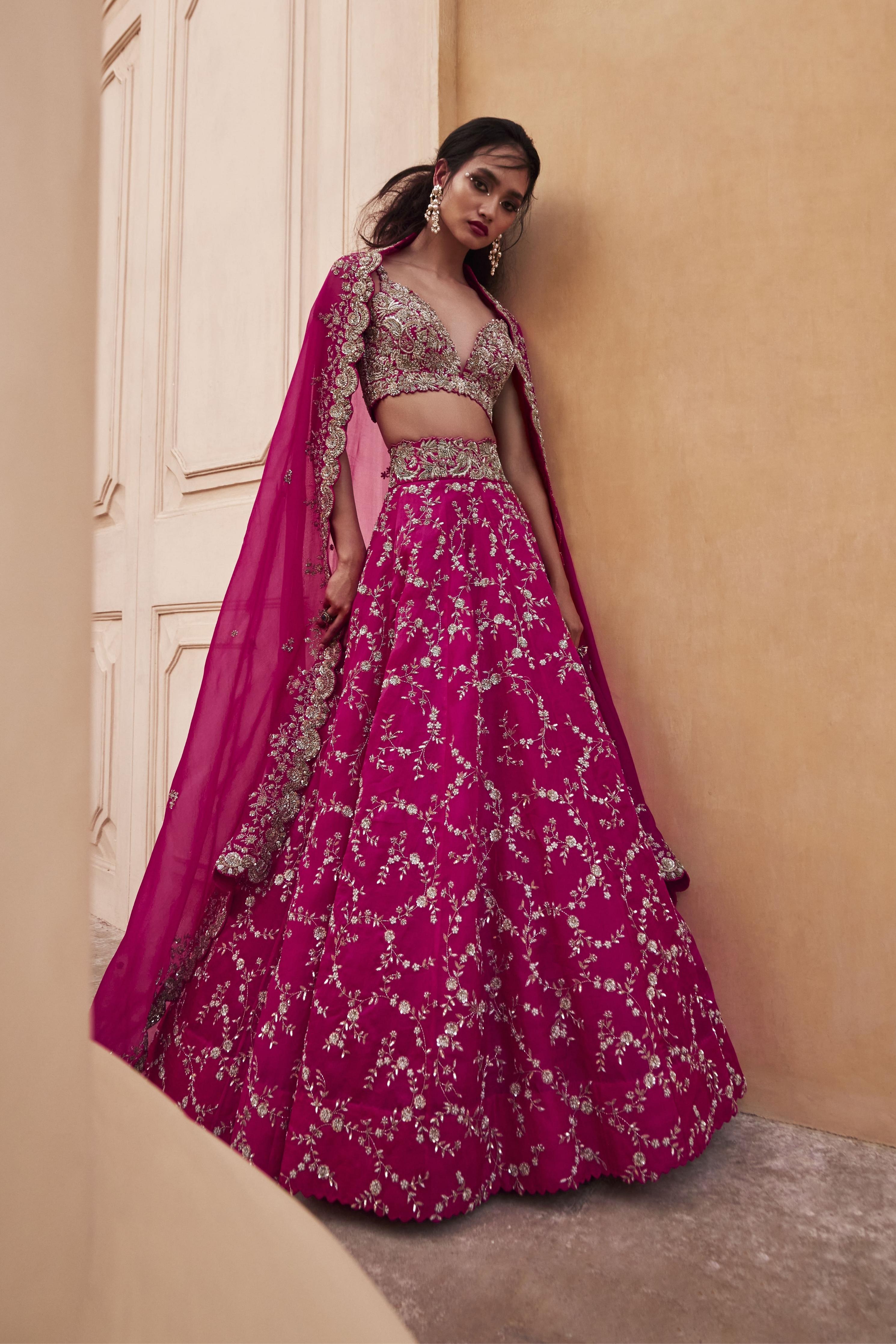 Lata Pearl Lehenga