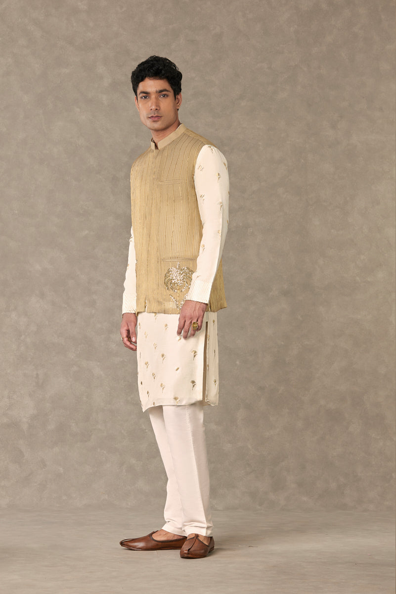 Ivory Wine Garden Kurta