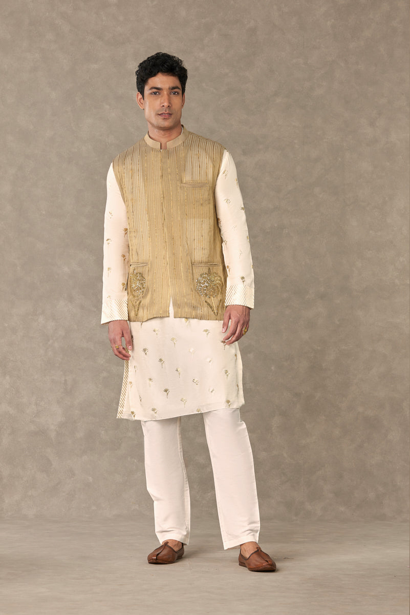 Ivory Wine Garden Kurta