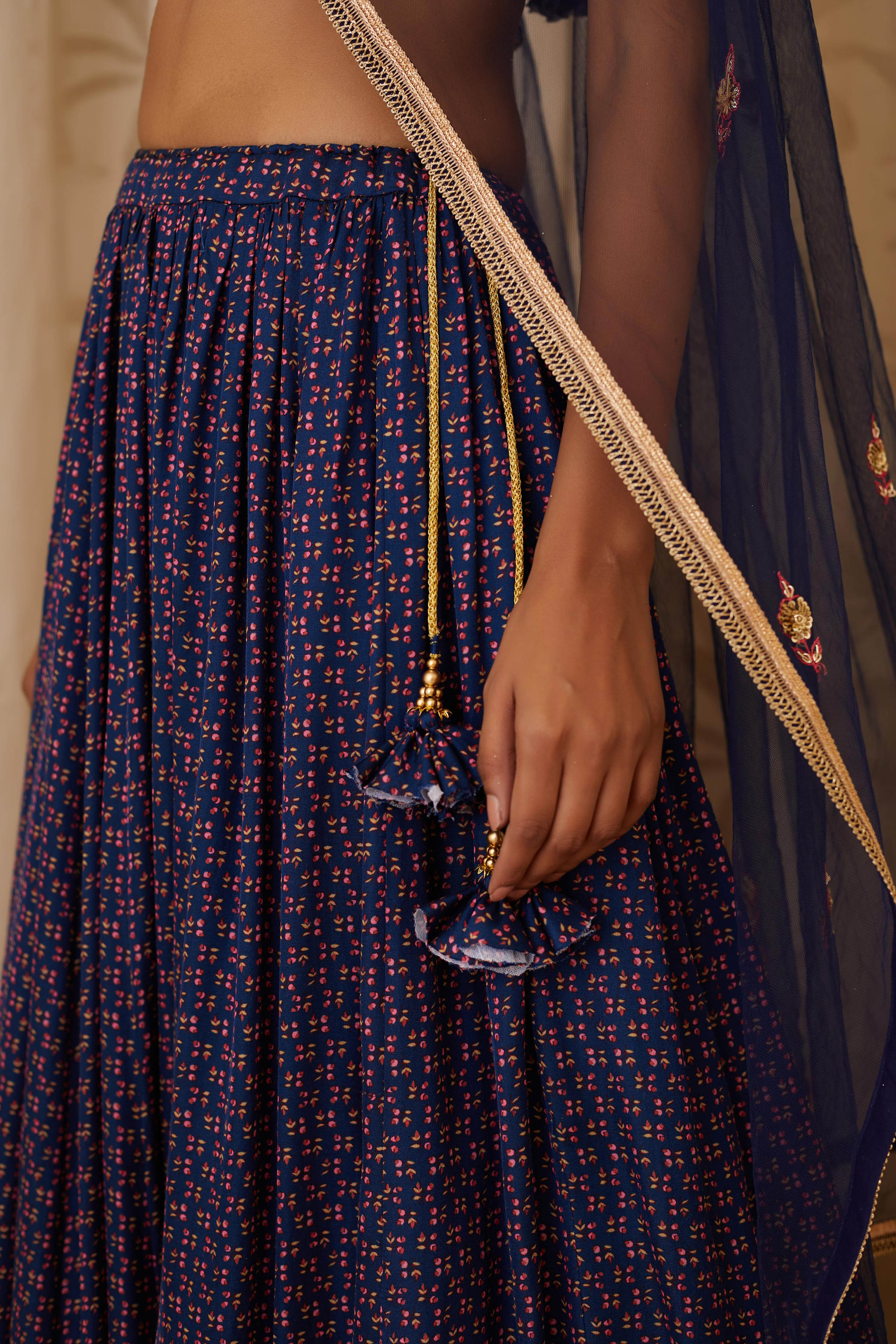 Blue Lehenga Set