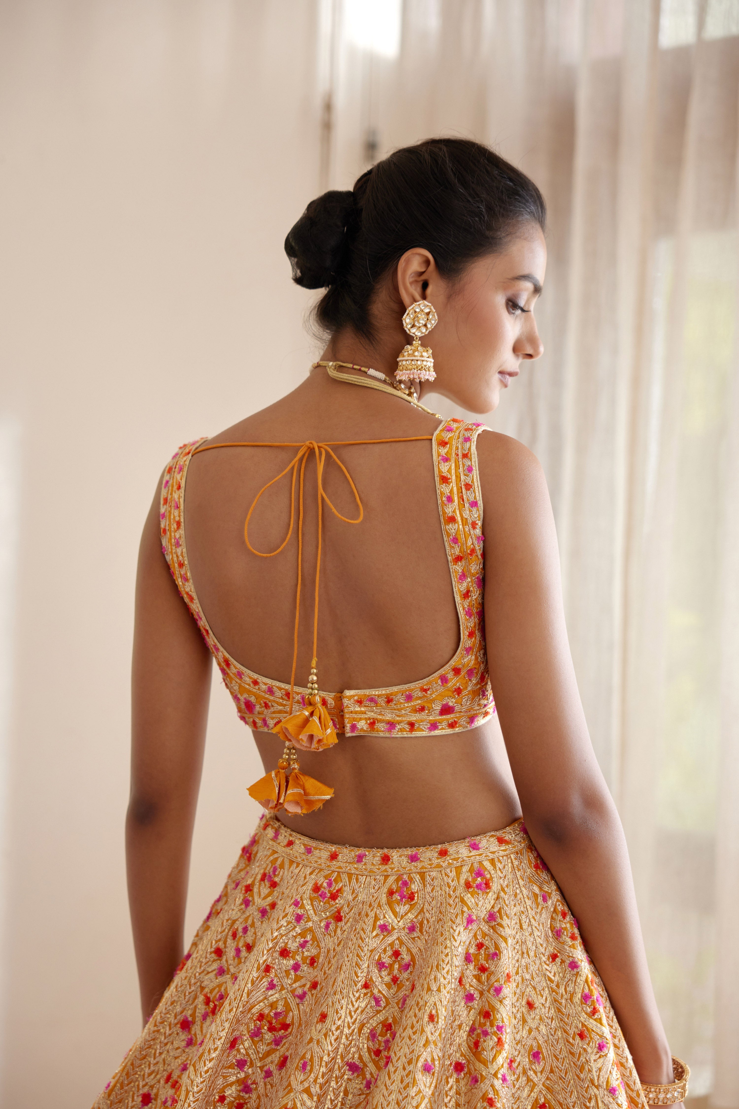 Turmeric Yellow Lehenga Set