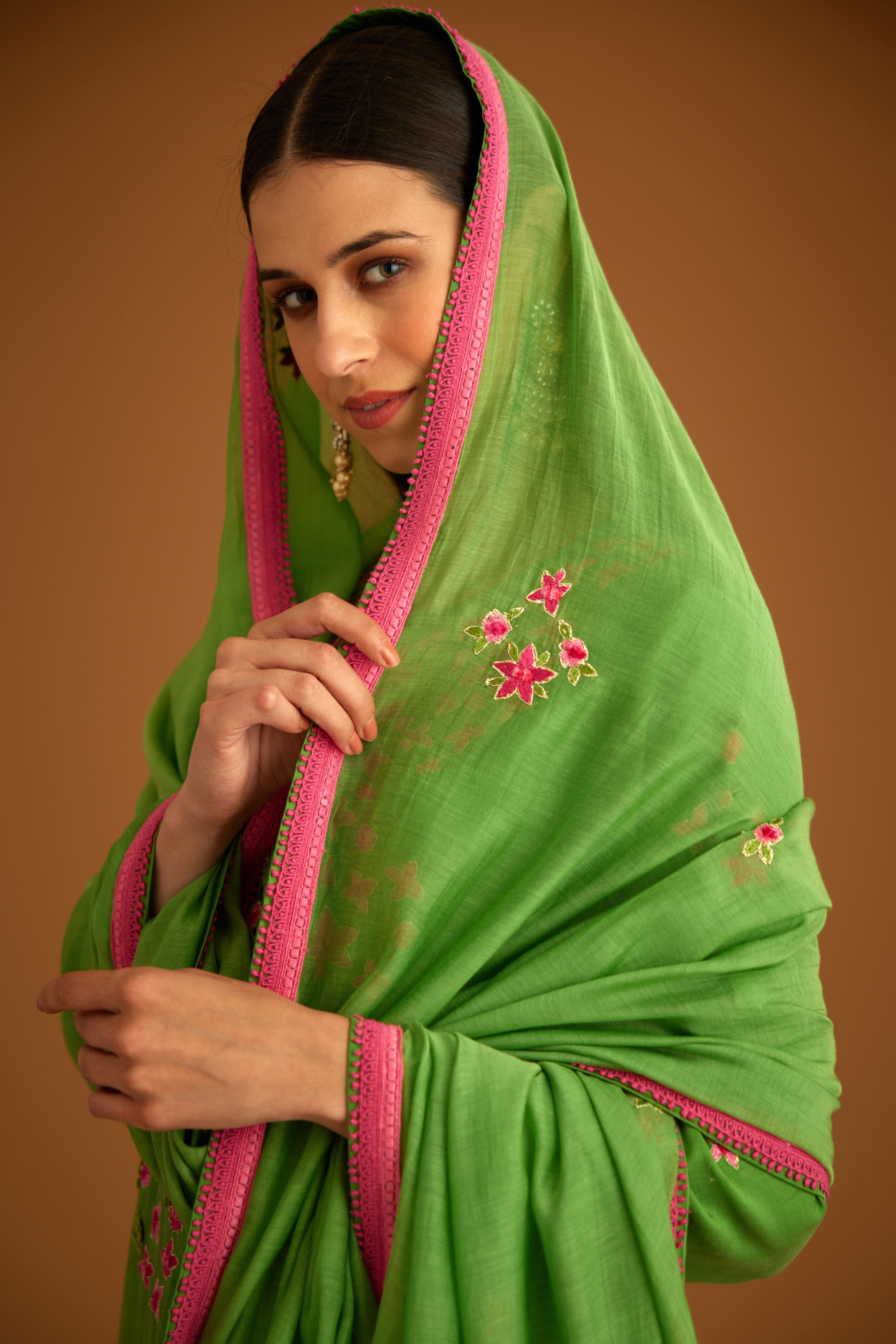 Green Kurta Set