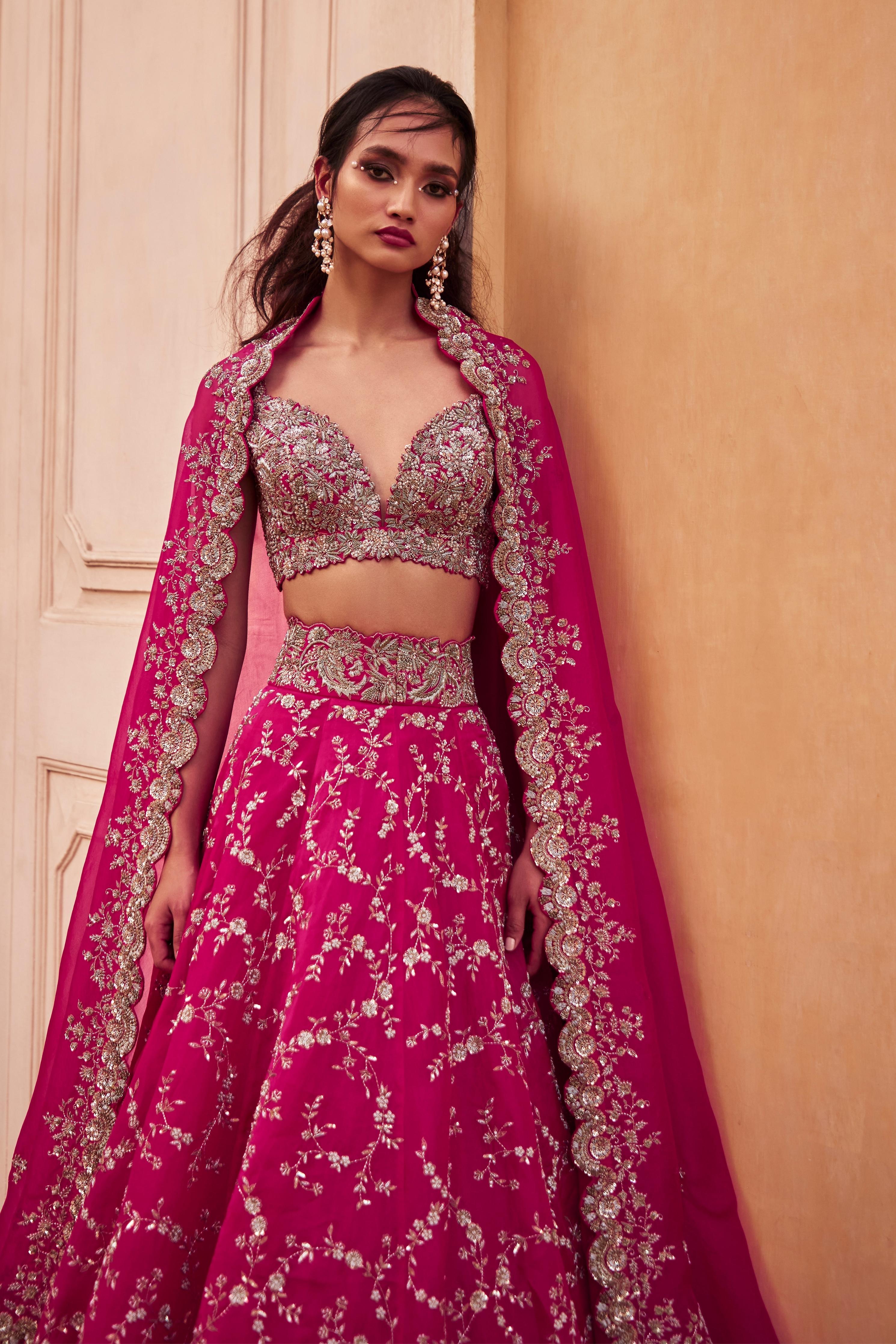 Lata Pearl Lehenga