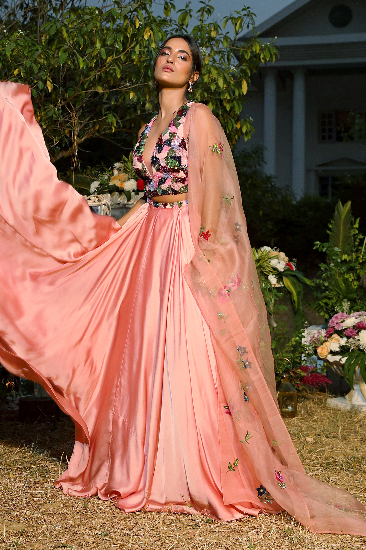 Blush Lehenga Set