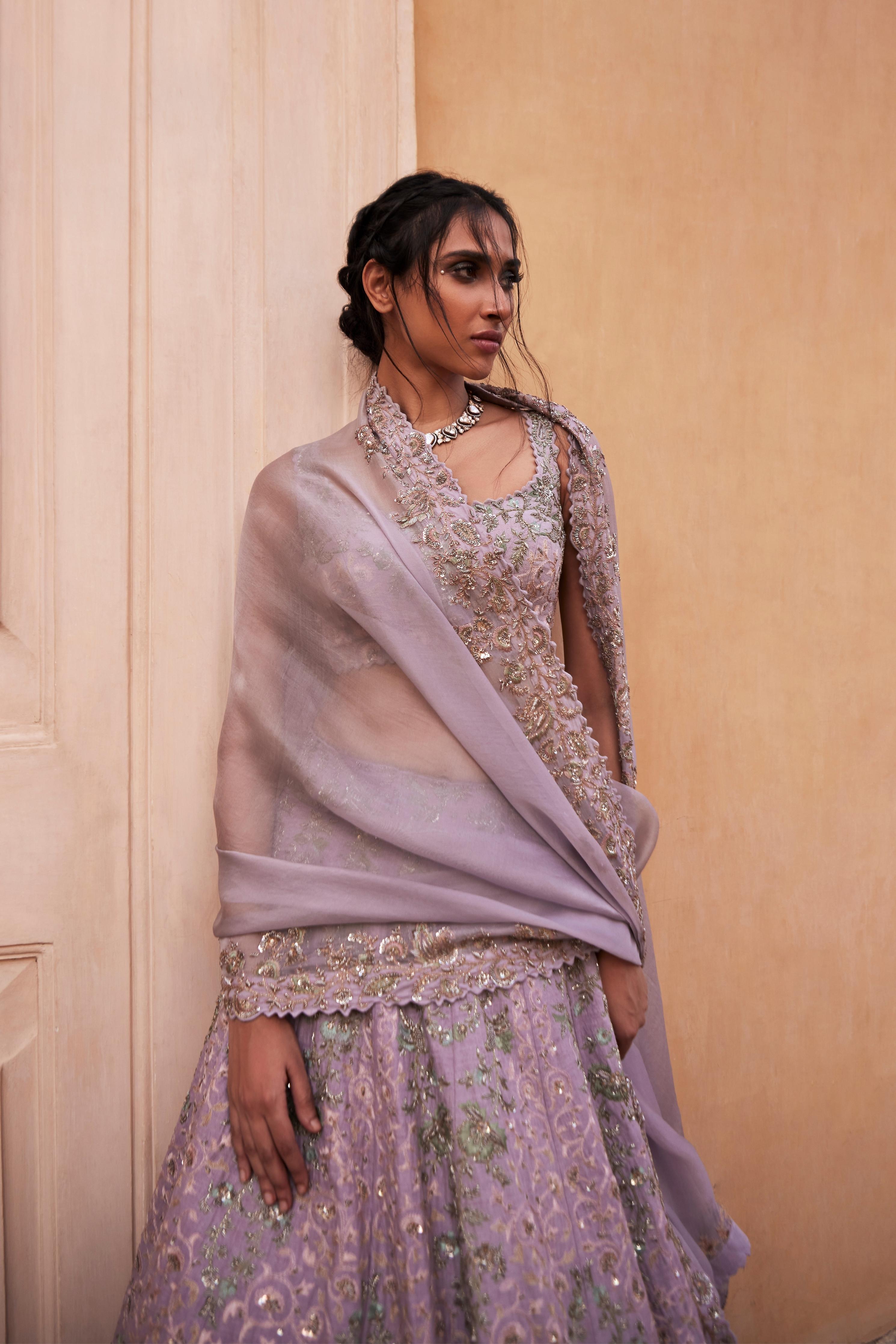 Leela Florette Lehenga