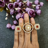 PP7136 3 RING - RUBY