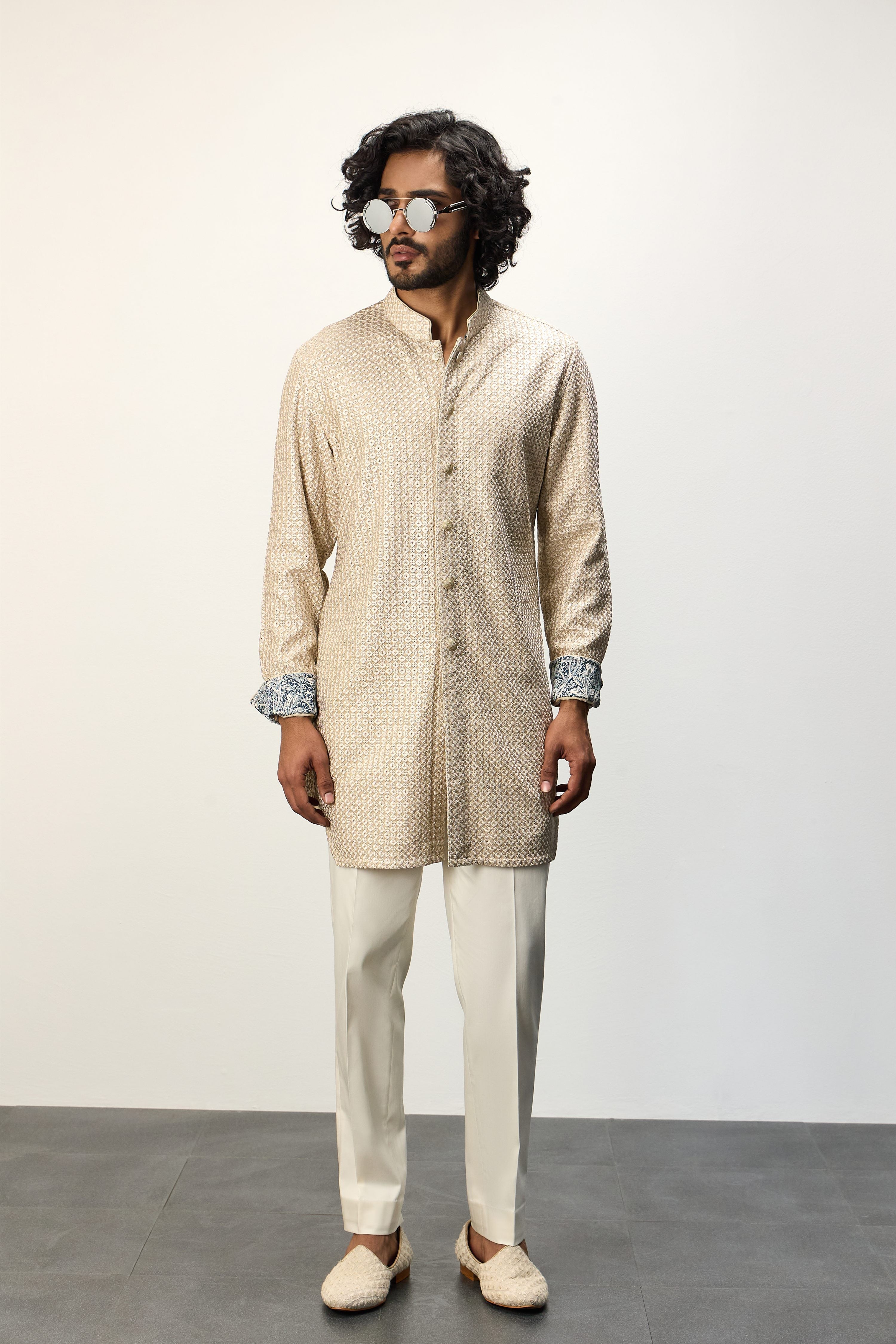 Inara Nehru Jacket+FOE  Set