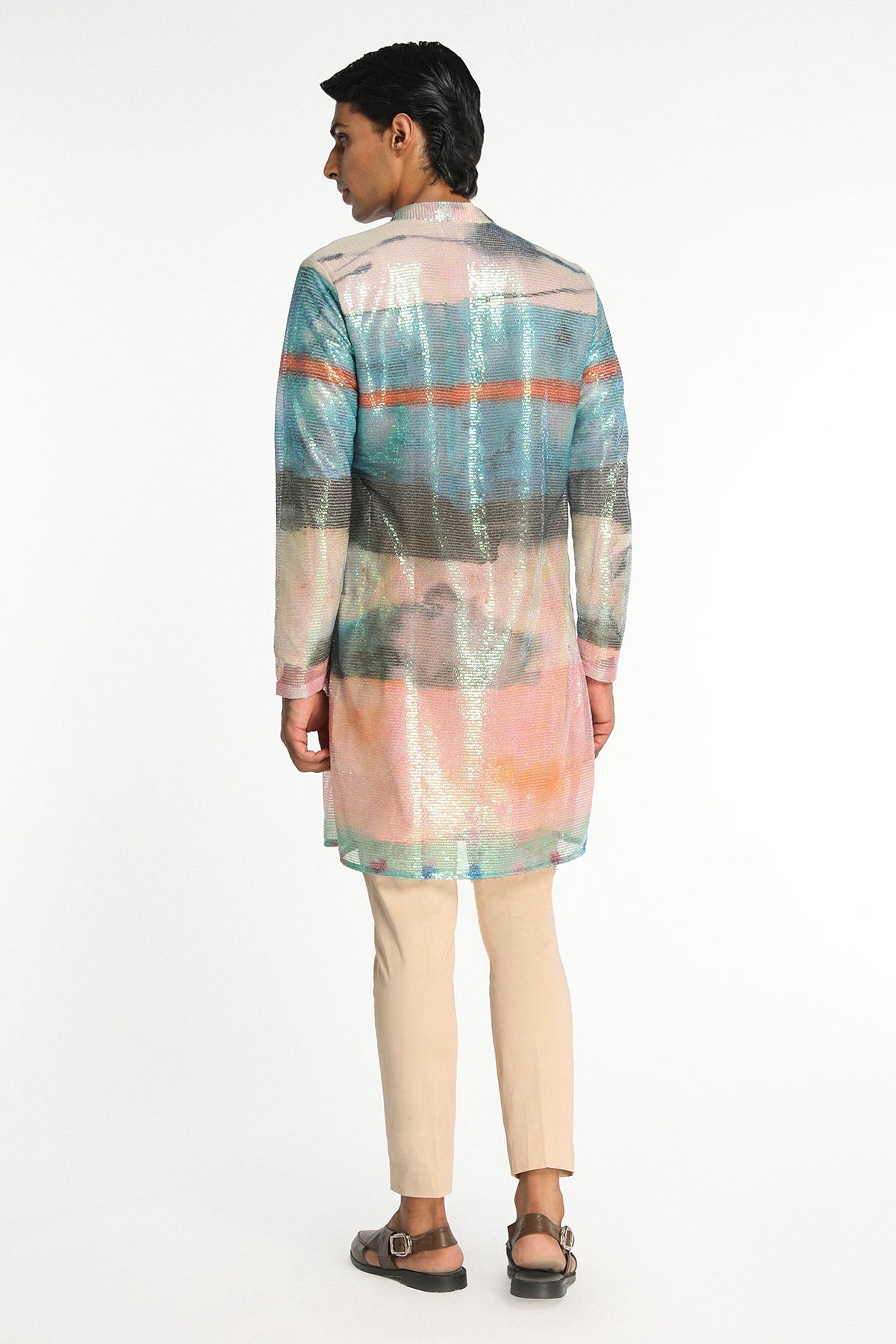 Vista - Aurora Sequin Tulle Kurta Set