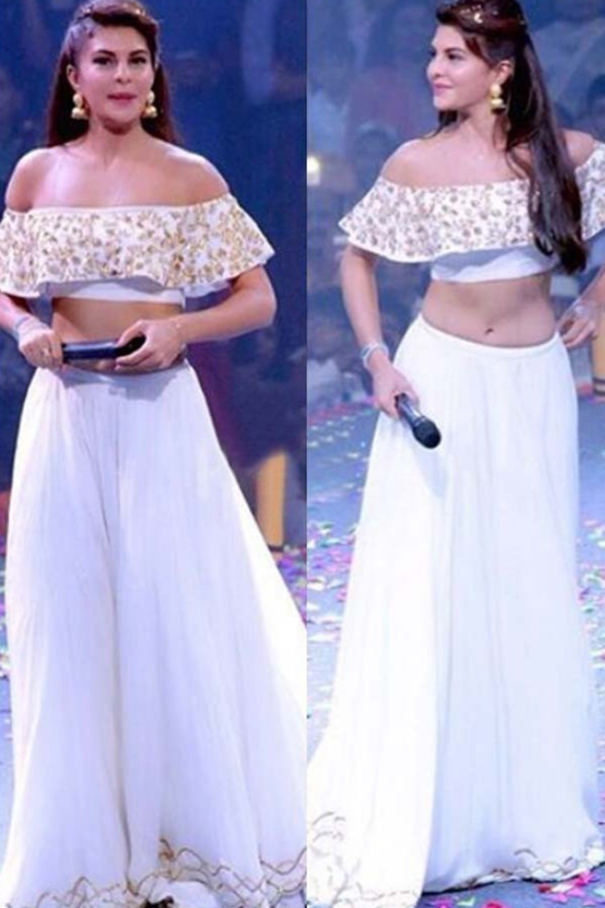 Jacqueline In Ivory Lehenga Set
