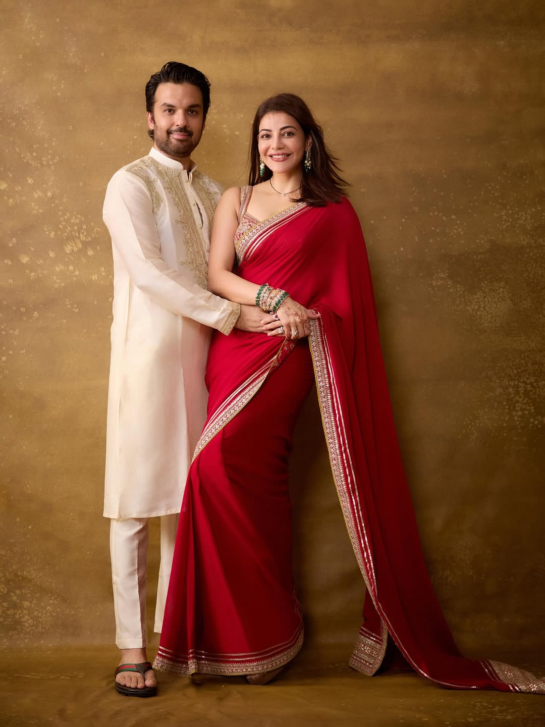 Kajal in Zohra Saree Set