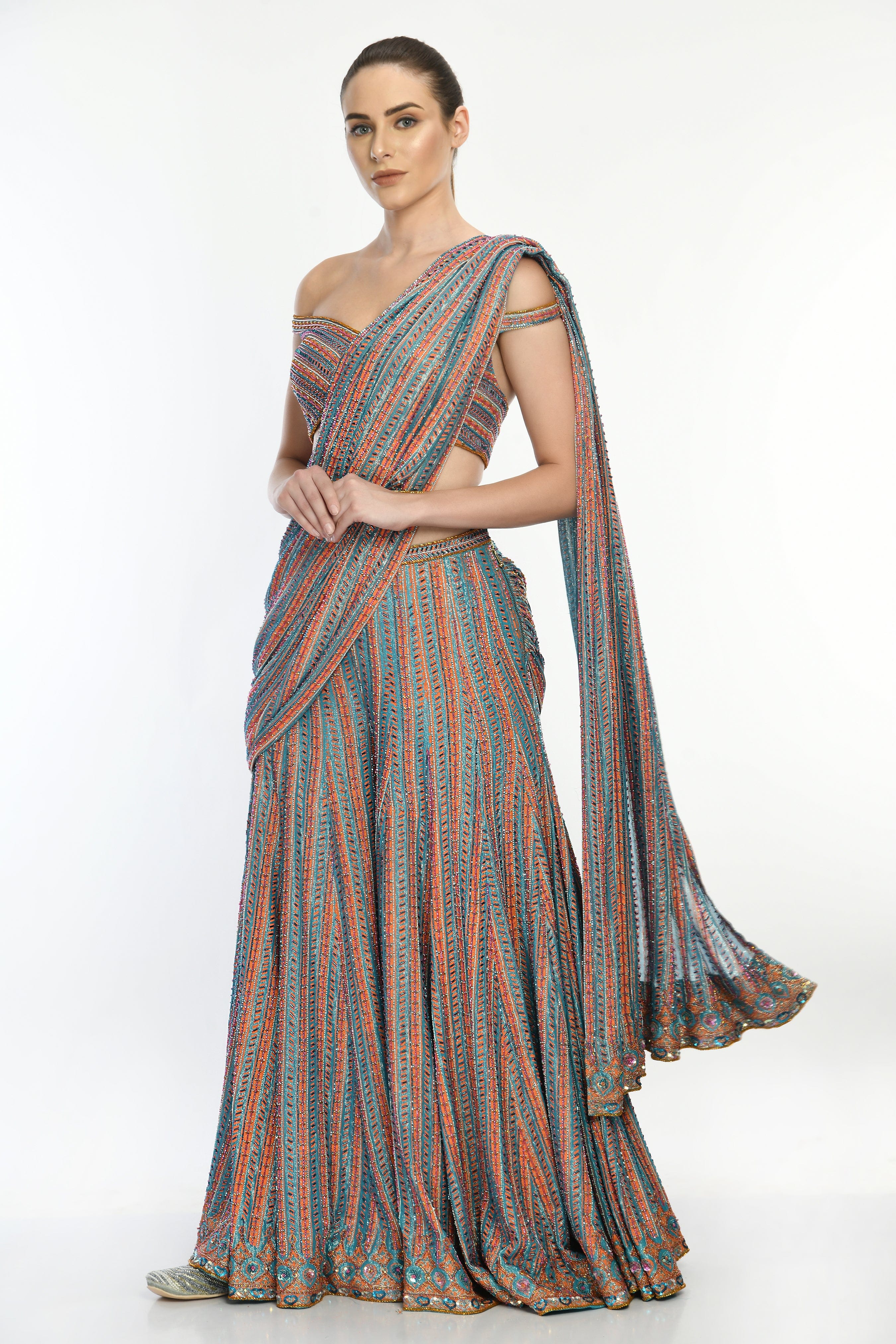Aliza Saree Sharara