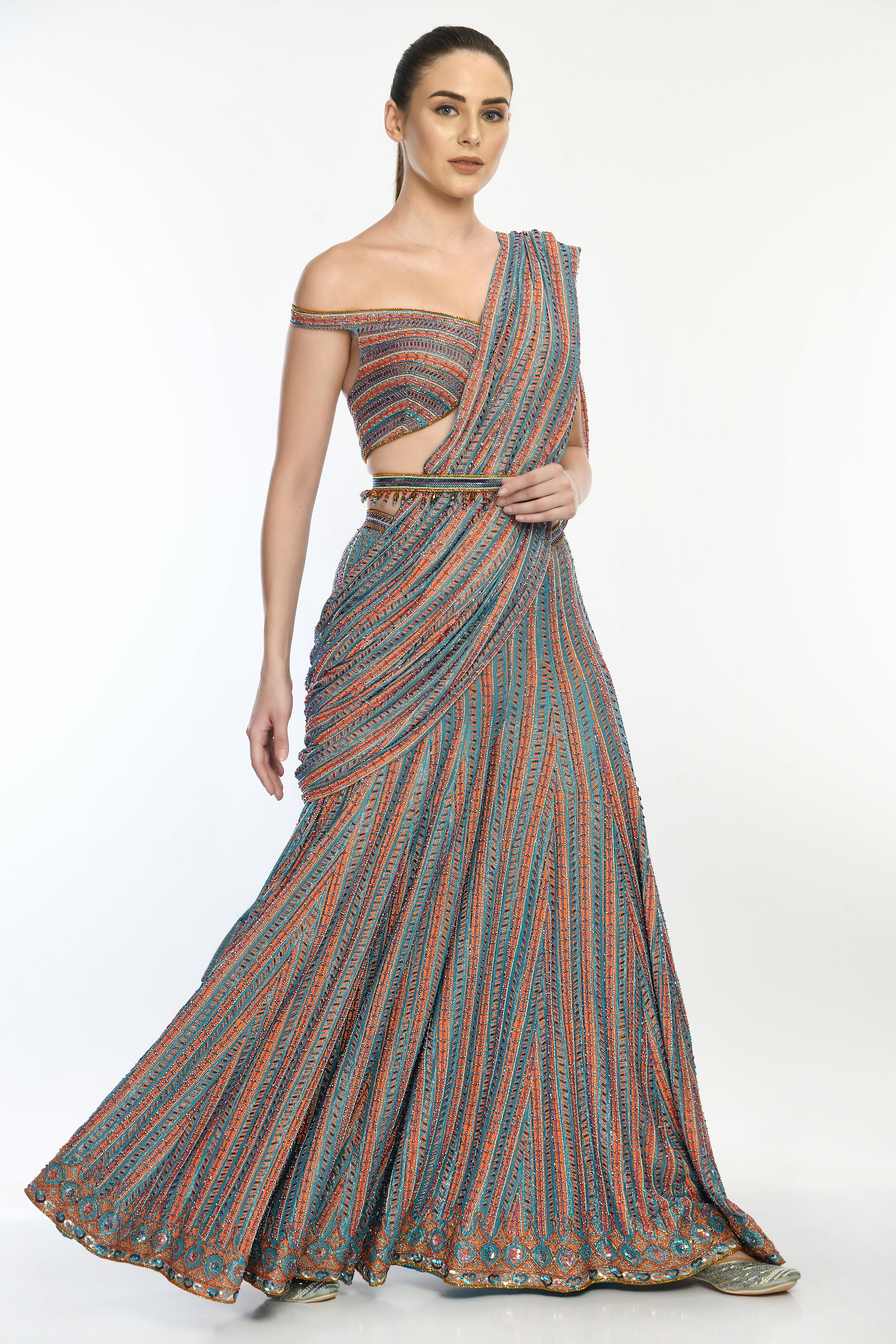 Aliza Saree Sharara
