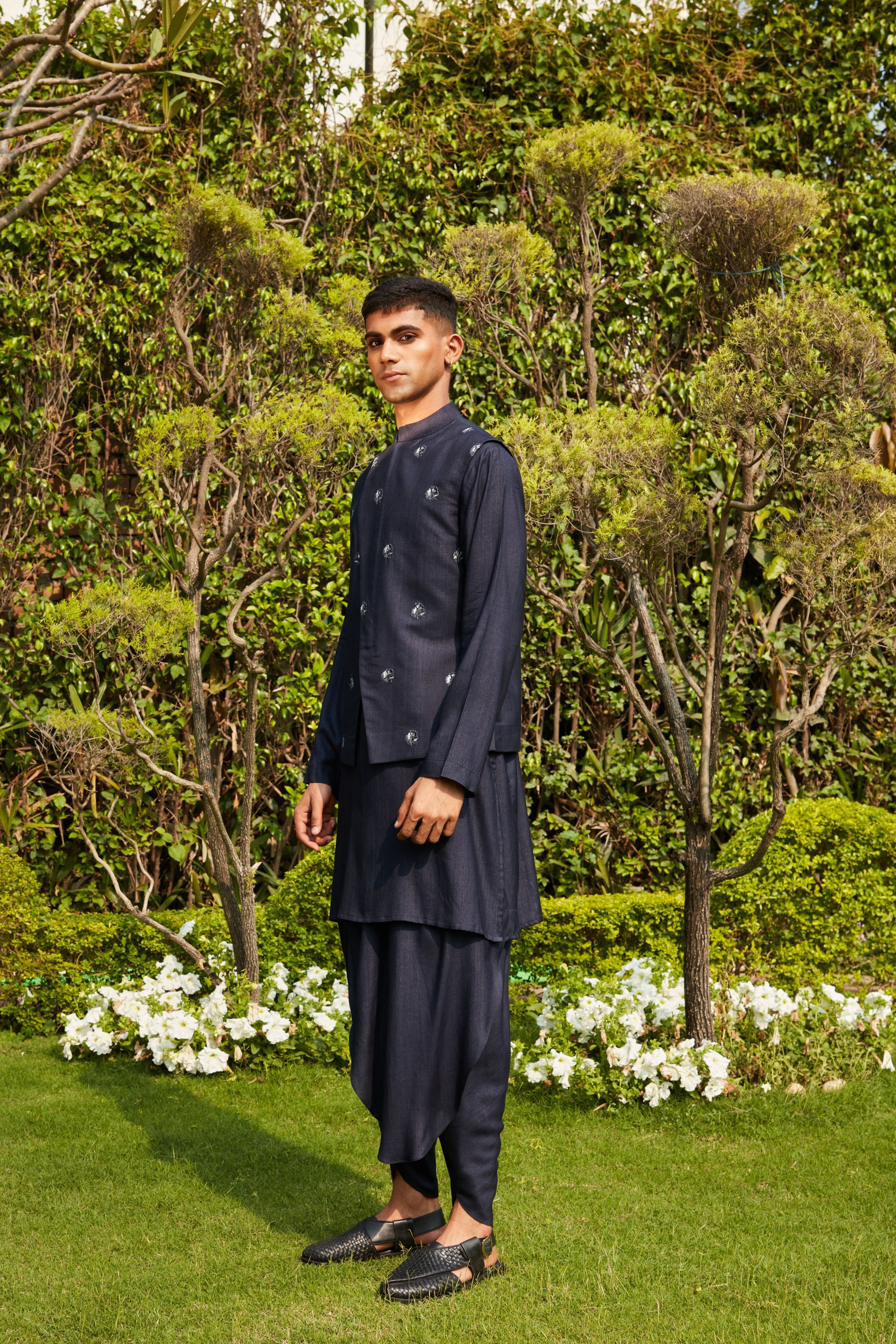 Rahim Nehru Jacket with Kurta and Pants Set