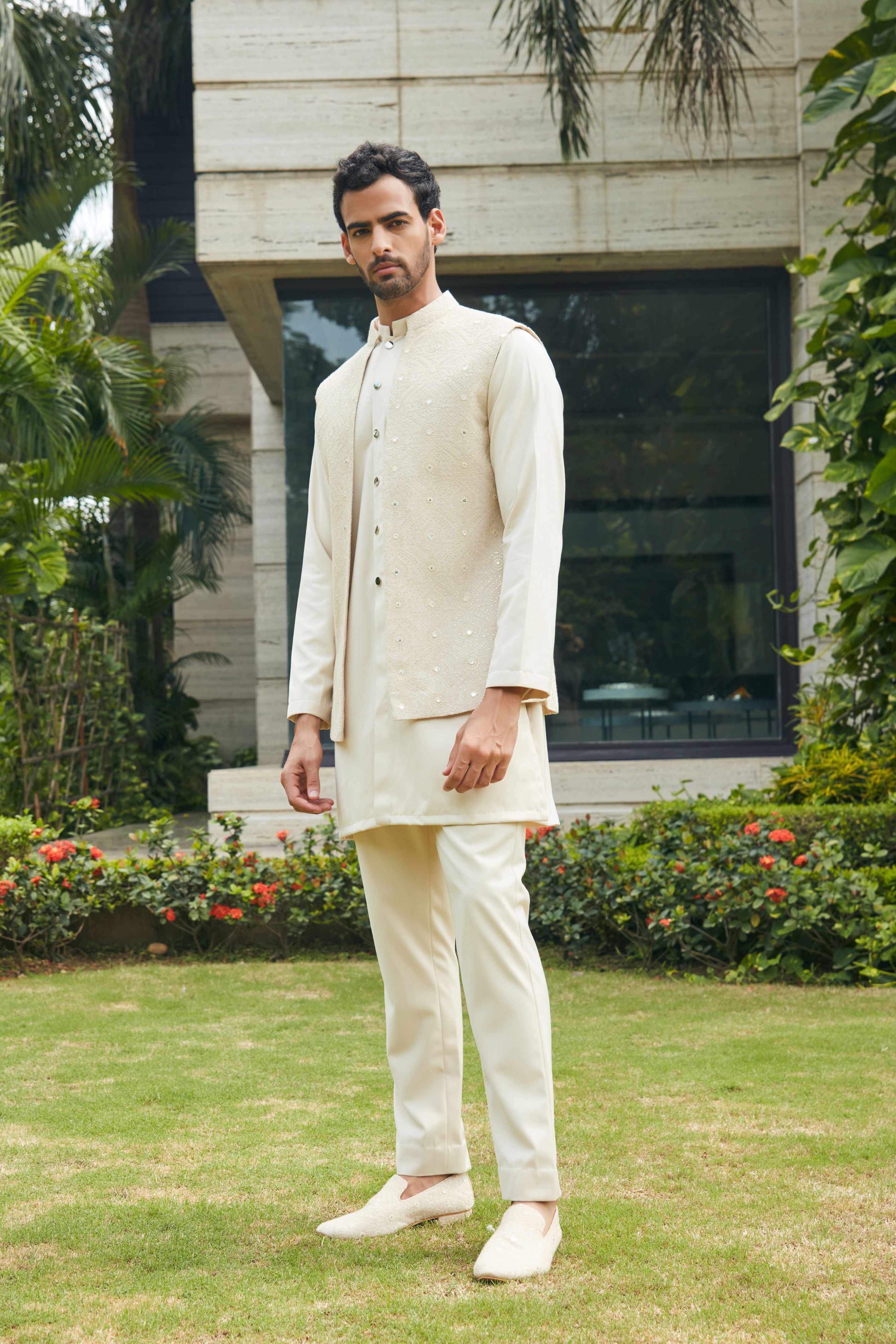 Harit Nehru Jacket Set