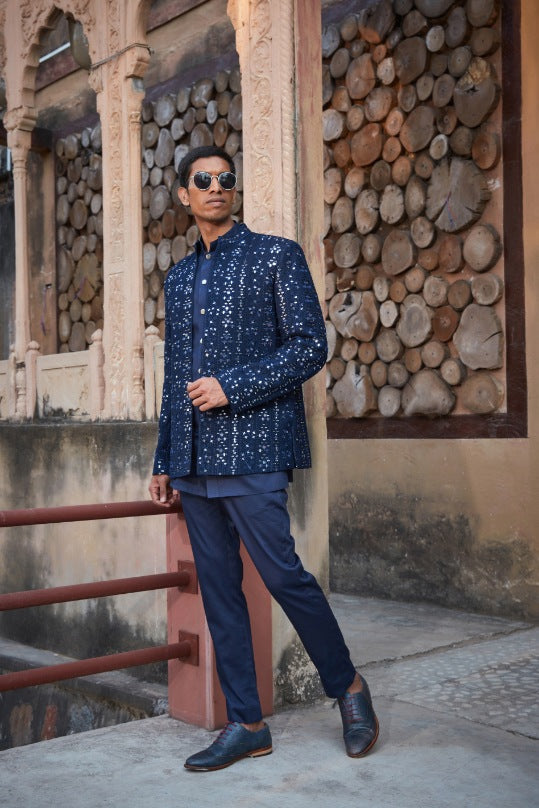 Owen Indo-Western Jacket Set