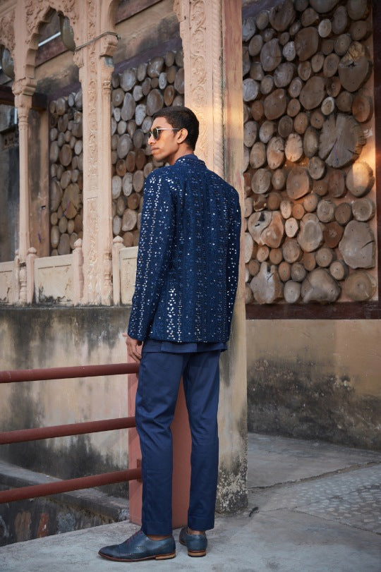 Owen Indo-Western Jacket Set