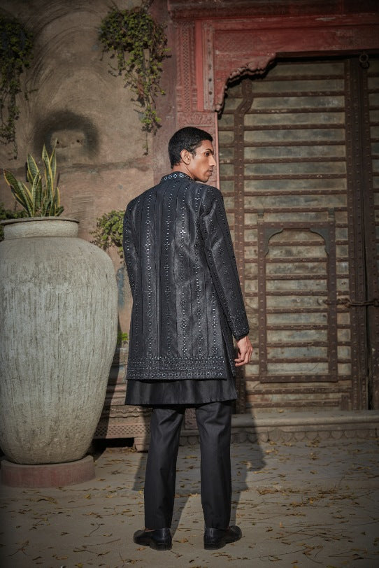 Alan Indo-Western Jacket Set