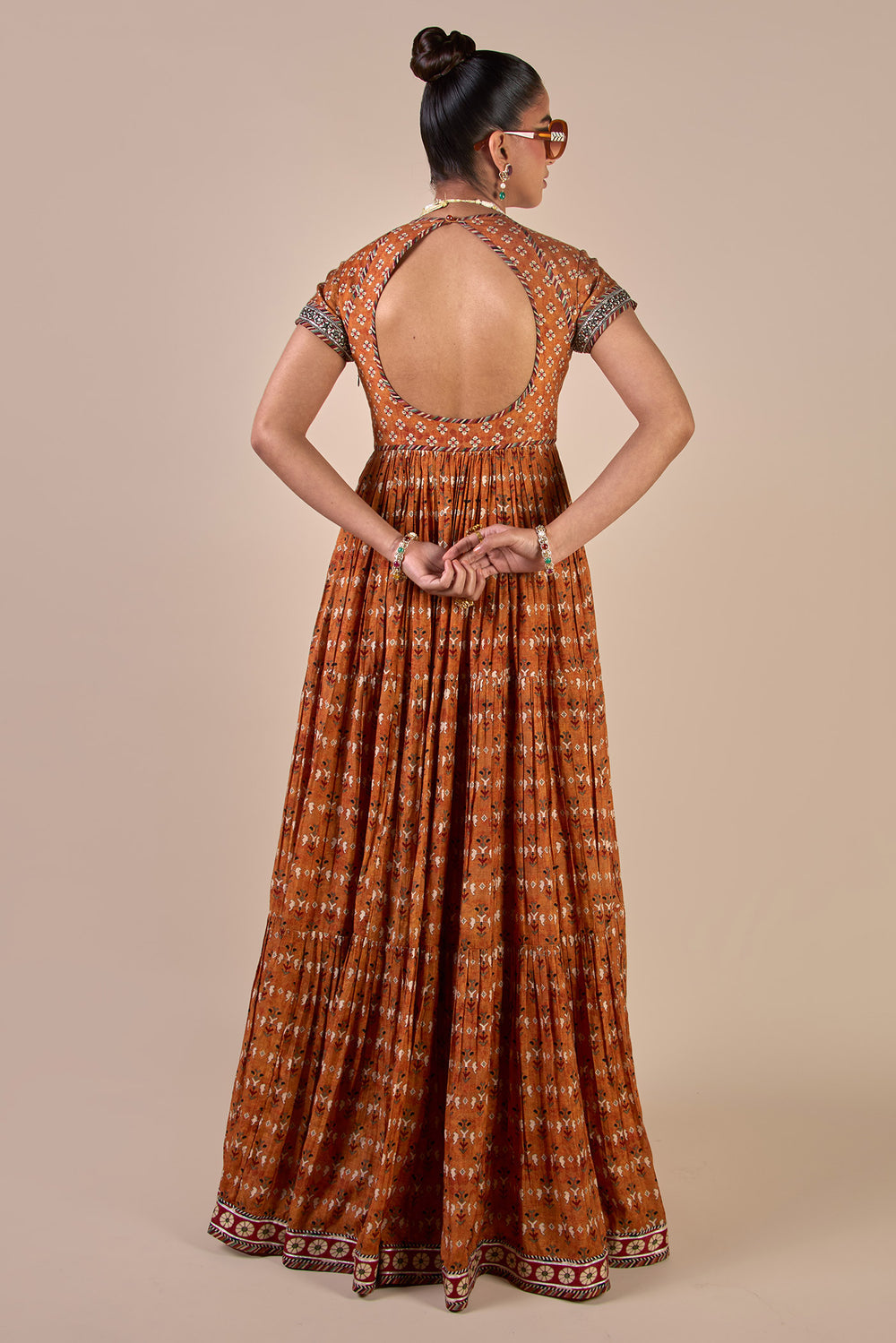 RUST ORANGE MAXI DRESS - Ready To Ship