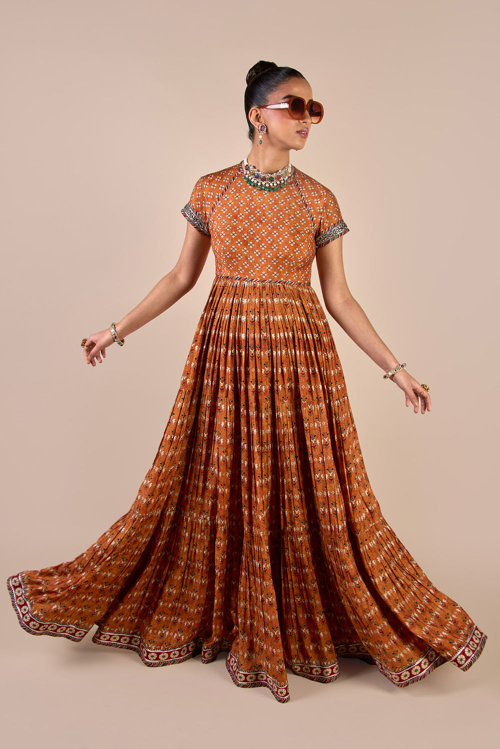 RUST ORANGE MAXI DRESS - Ready To Ship