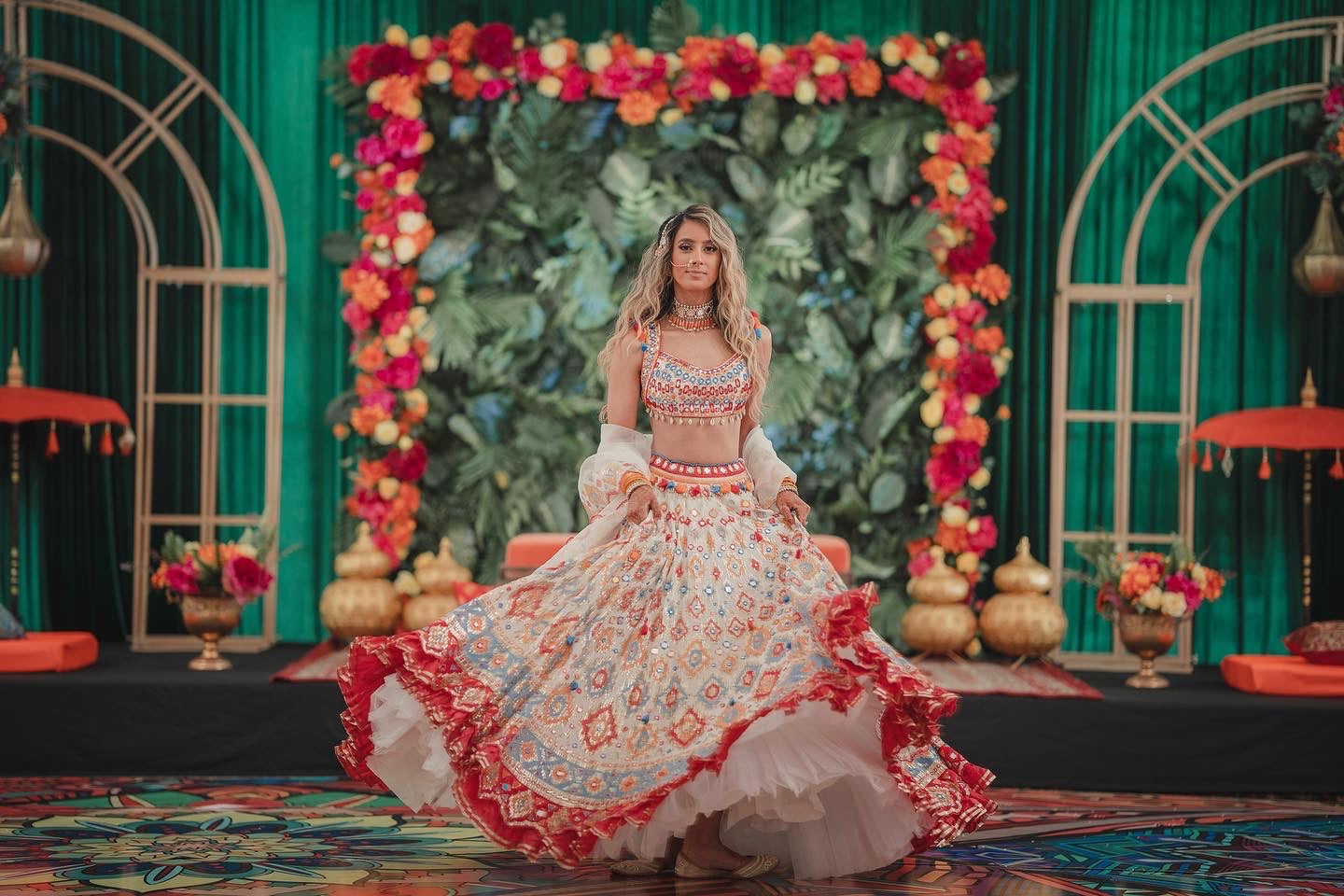 Shilpa Shetty in Kasbaah Lehenga Set