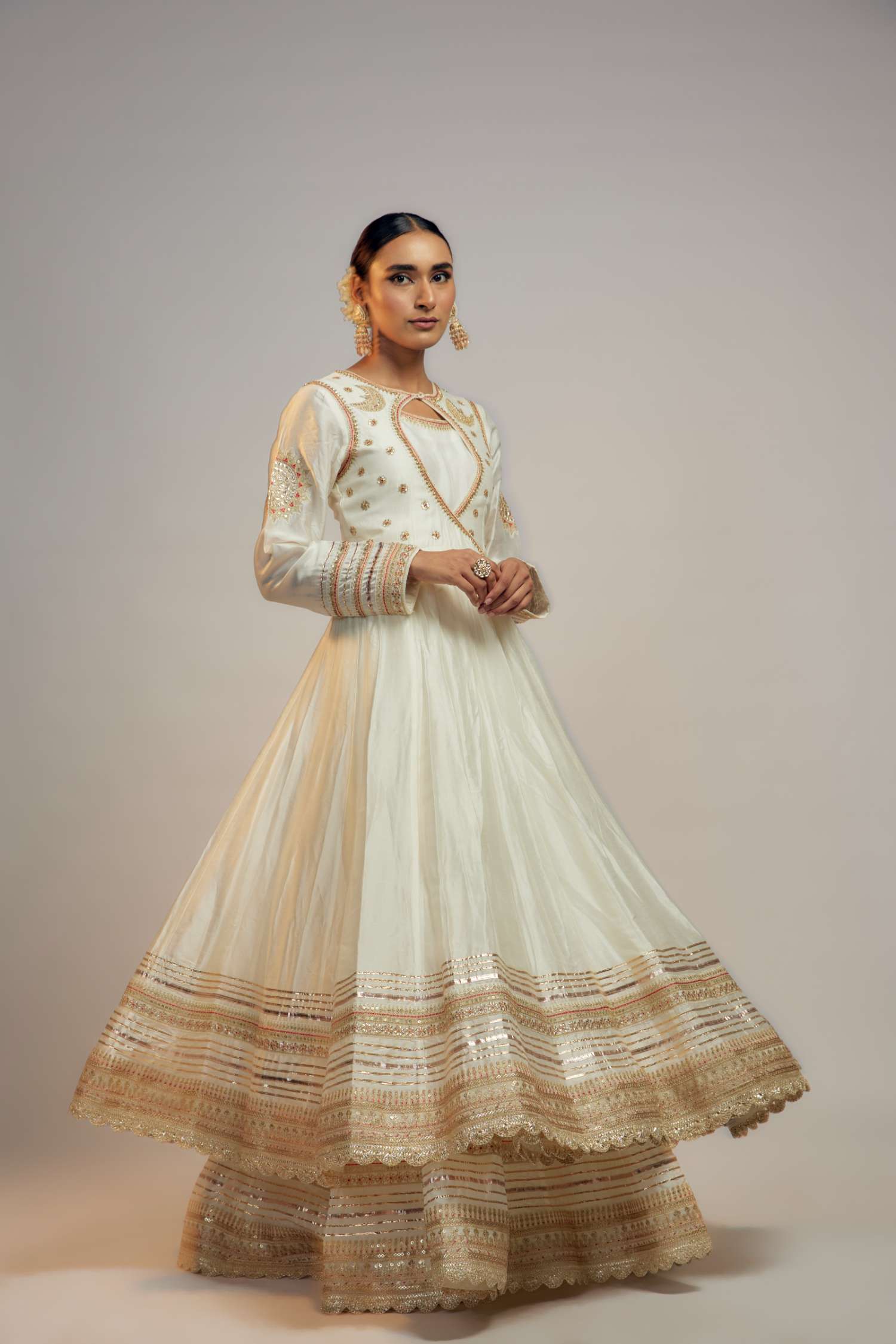 Golconda Meera Anarkali Set -Aamna Sharif