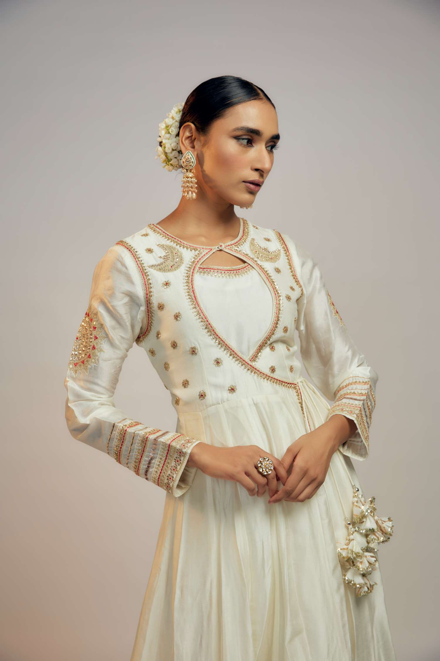 Golconda Meera Anarkali Set -Aamna Sharif