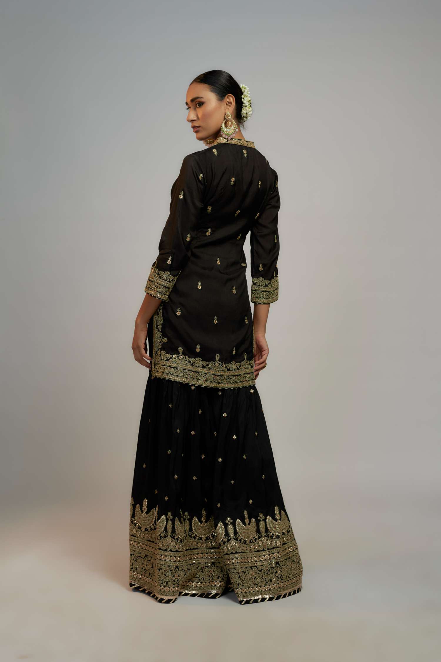Golconda Shiddat Sharara Set- Hebah Patel