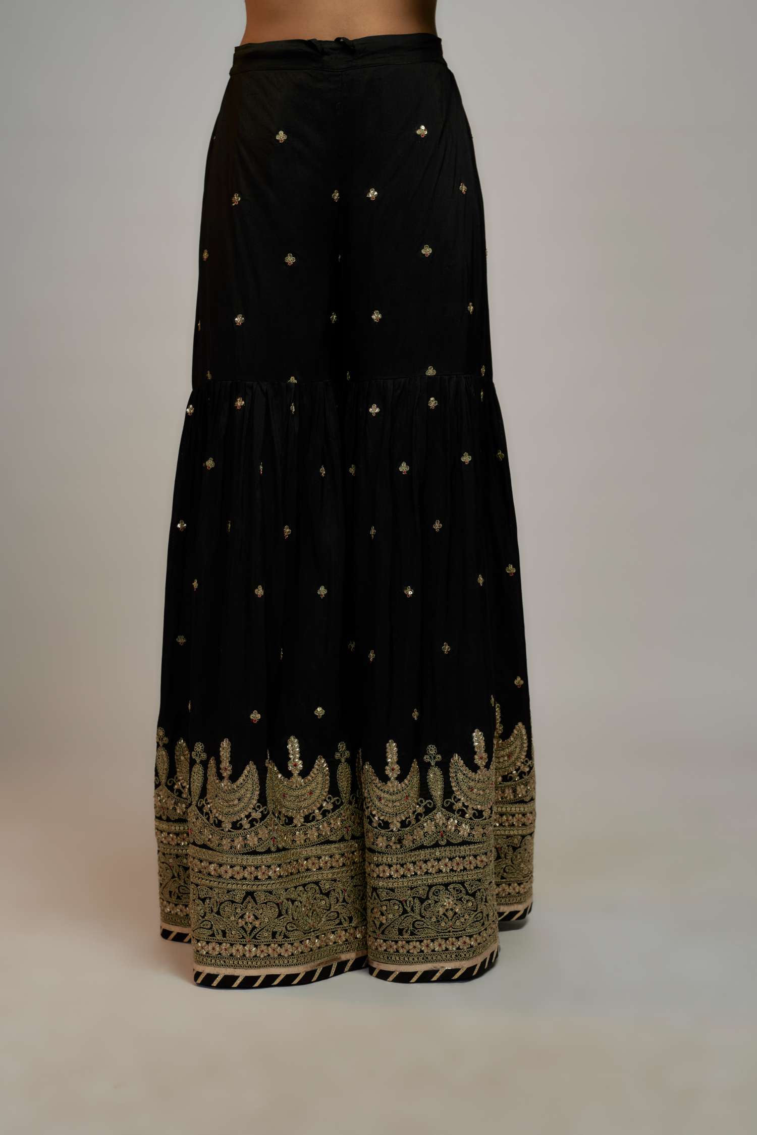 Golconda Shiddat Sharara Set- Hebah Patel
