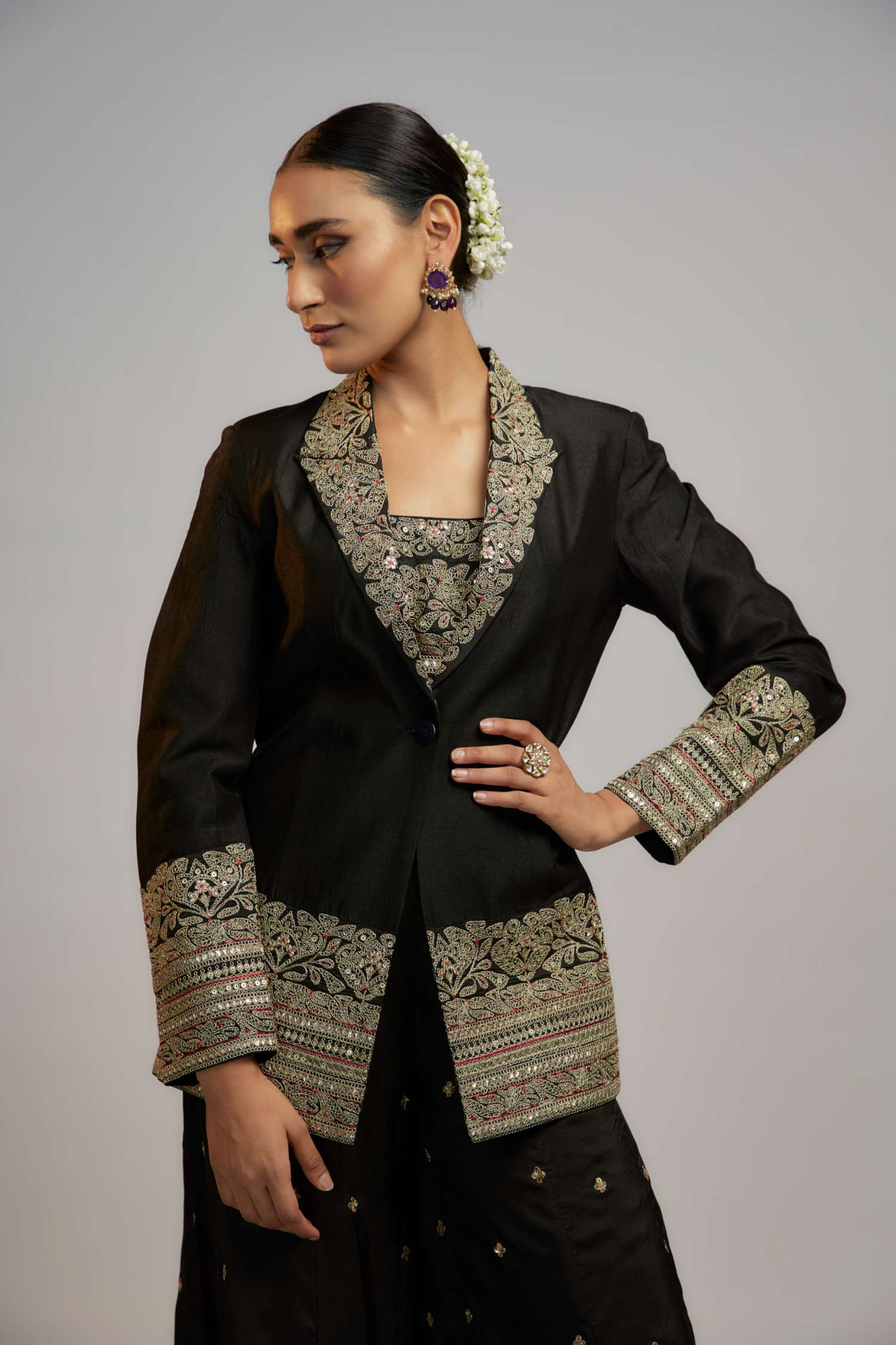 Karishma Mehta in Golconda Afreen Pant set