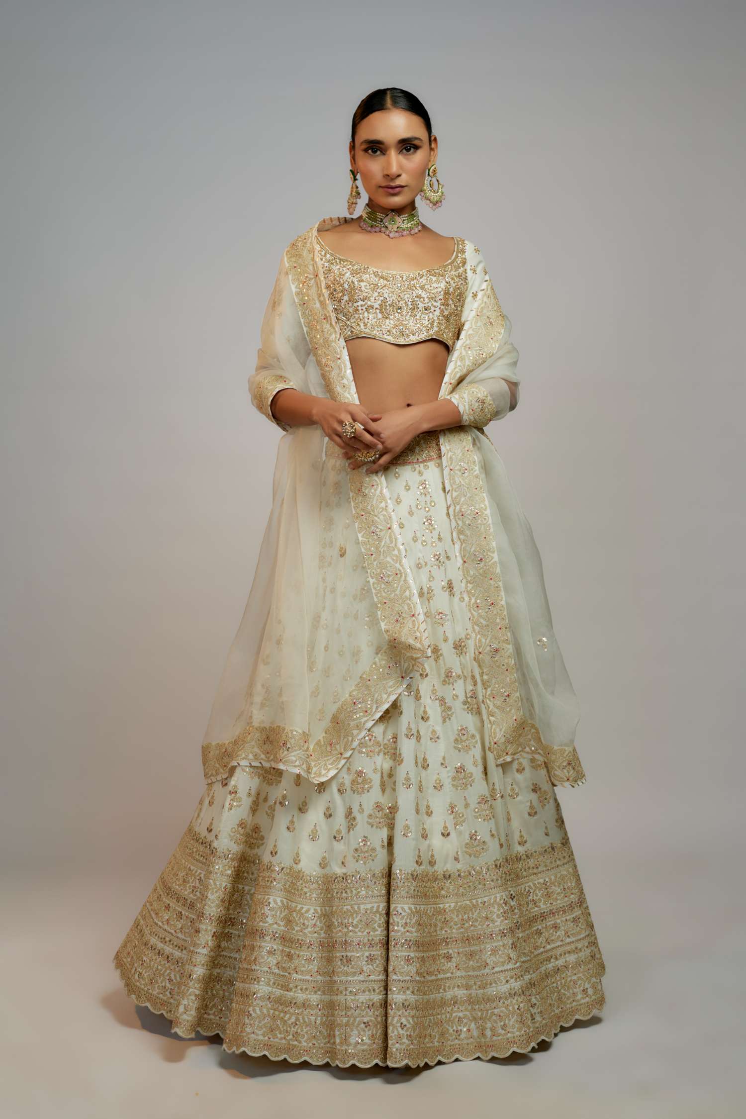 Reha Sukheja in Golconda Shahi Lehenga Set
