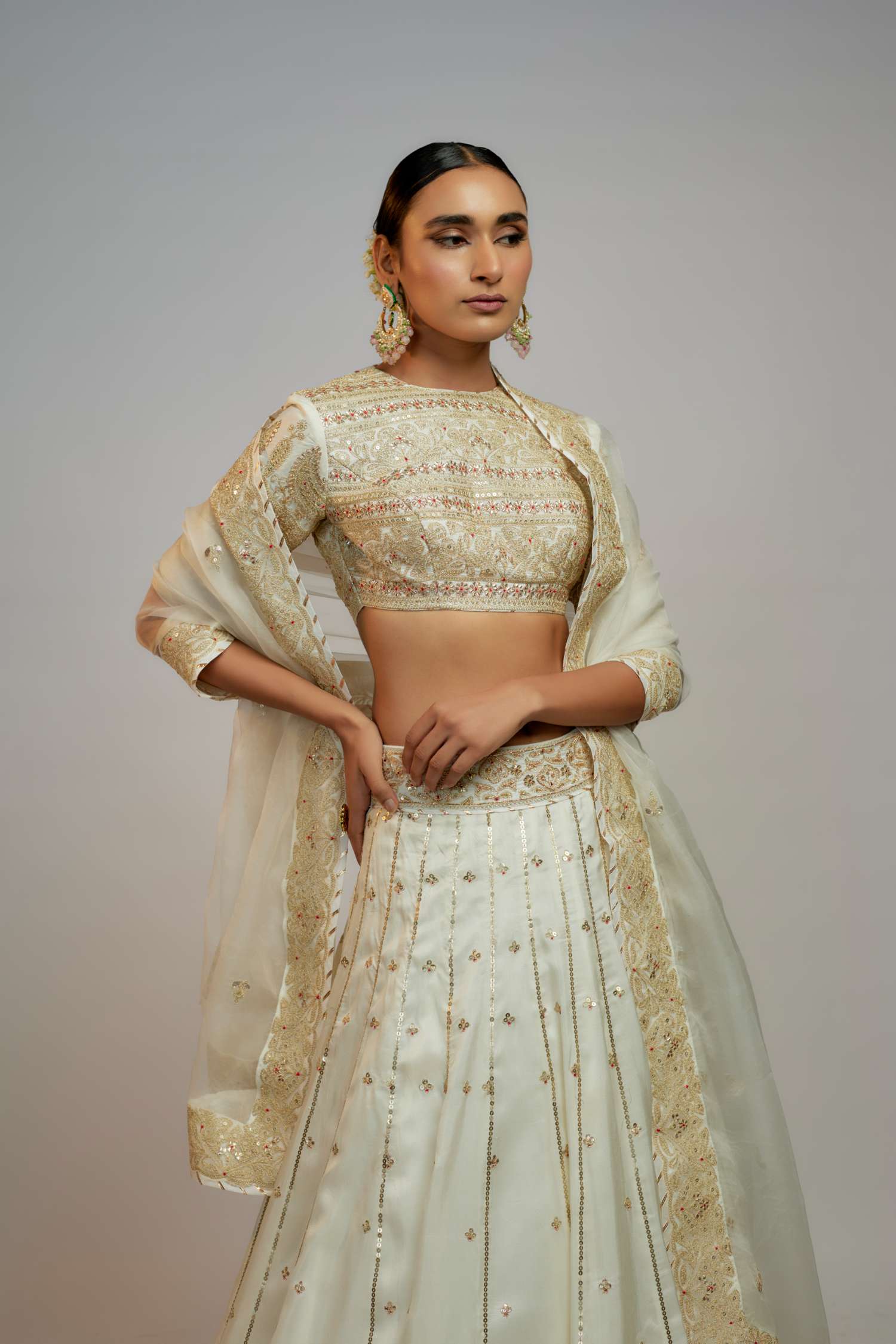 Akanksha Malhotra in Golconda Naima Lehenga Set