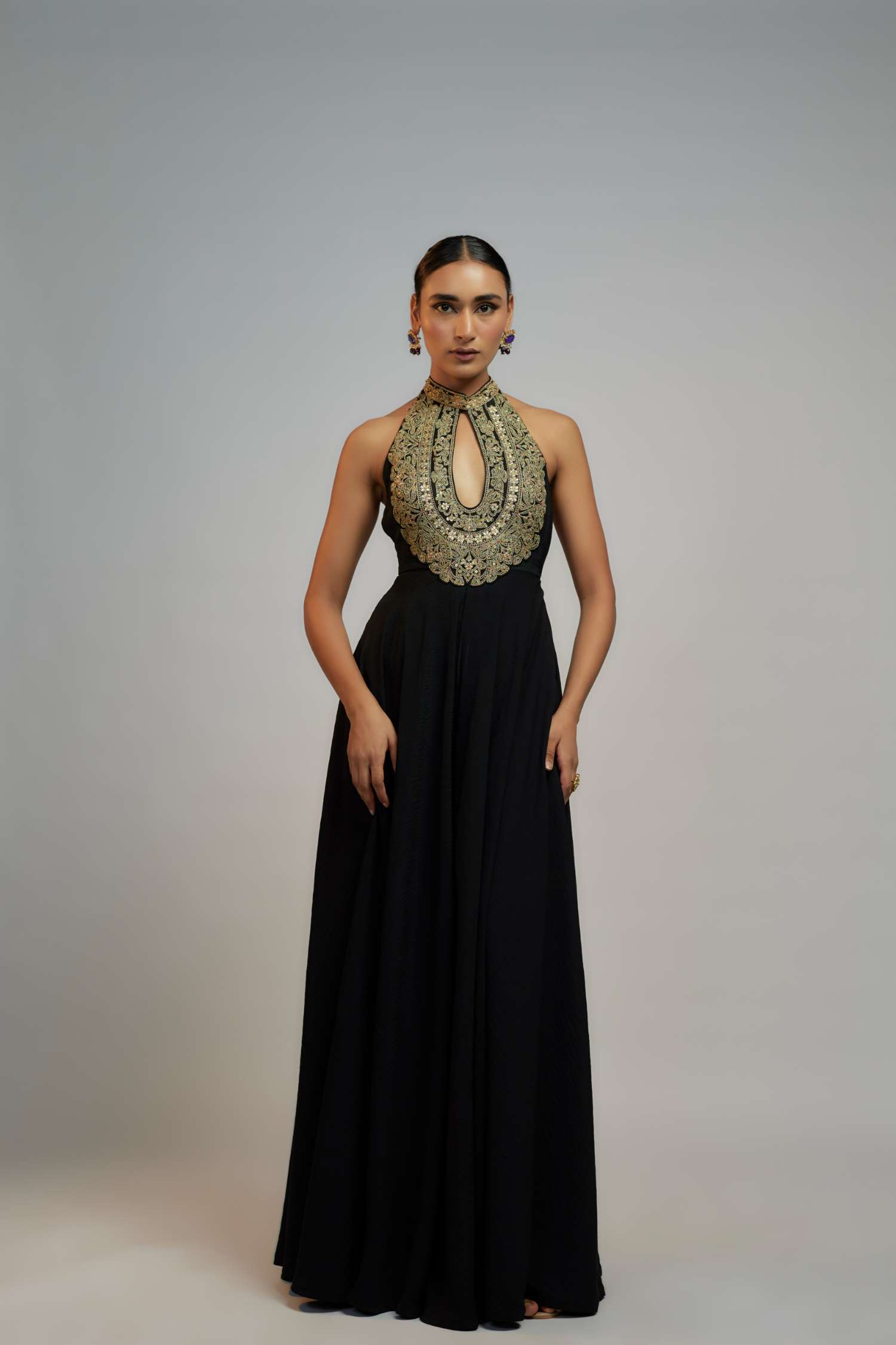 Karishma Mehta in Golconda Fana gown