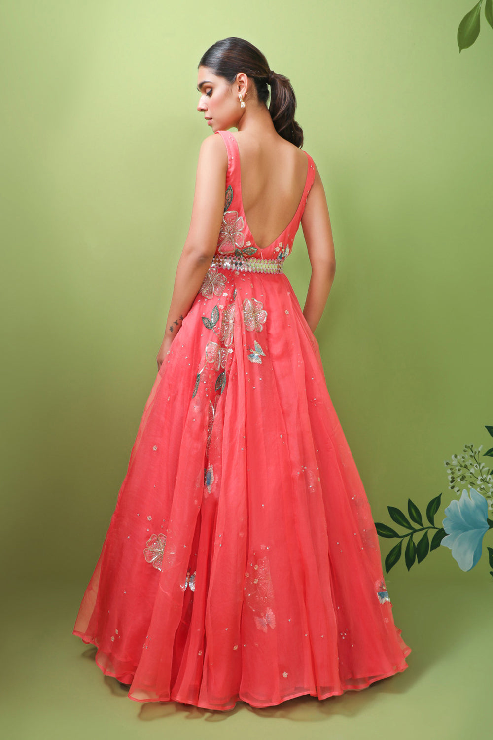 Coral Crush Gown