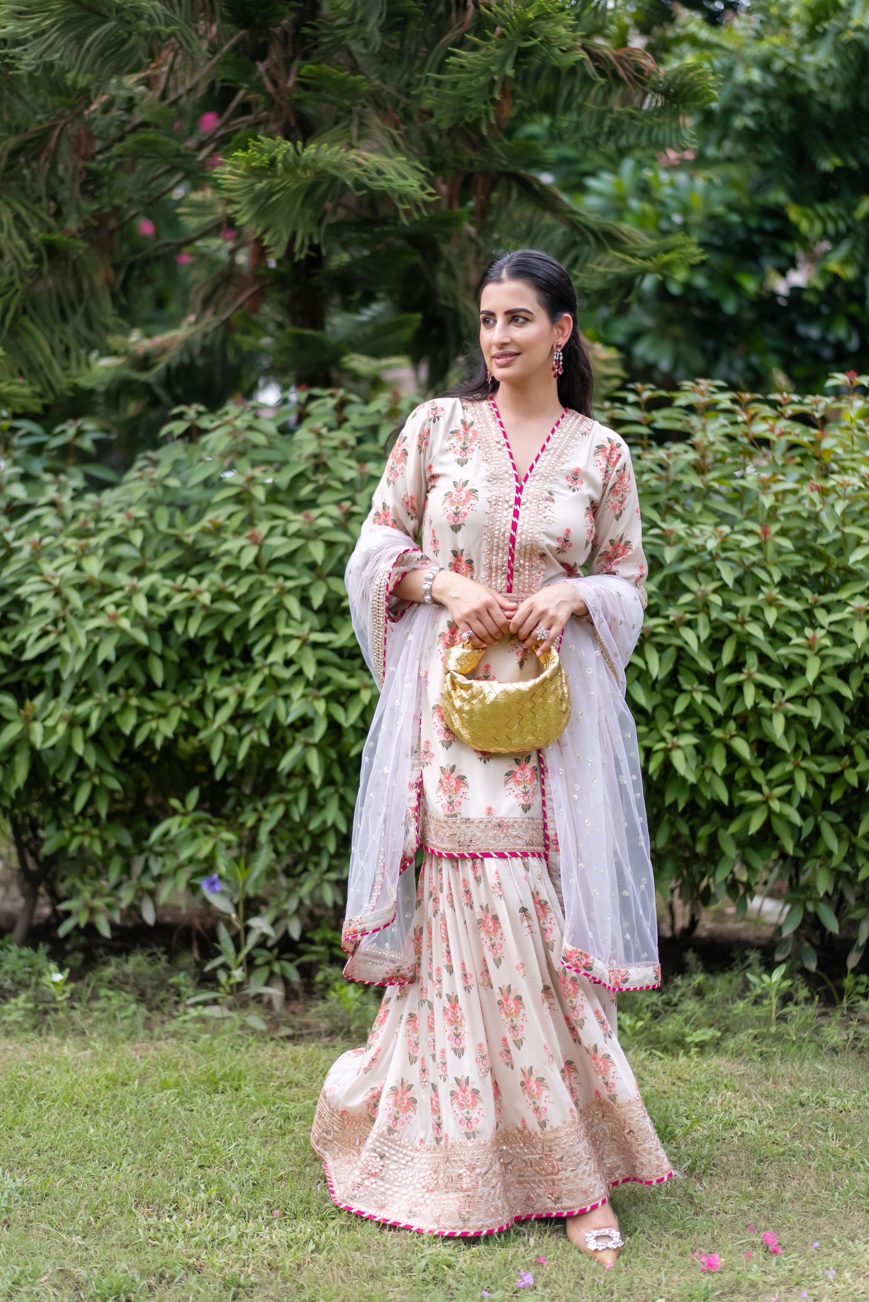 Sadhna Sharara Set-Komal Sethia