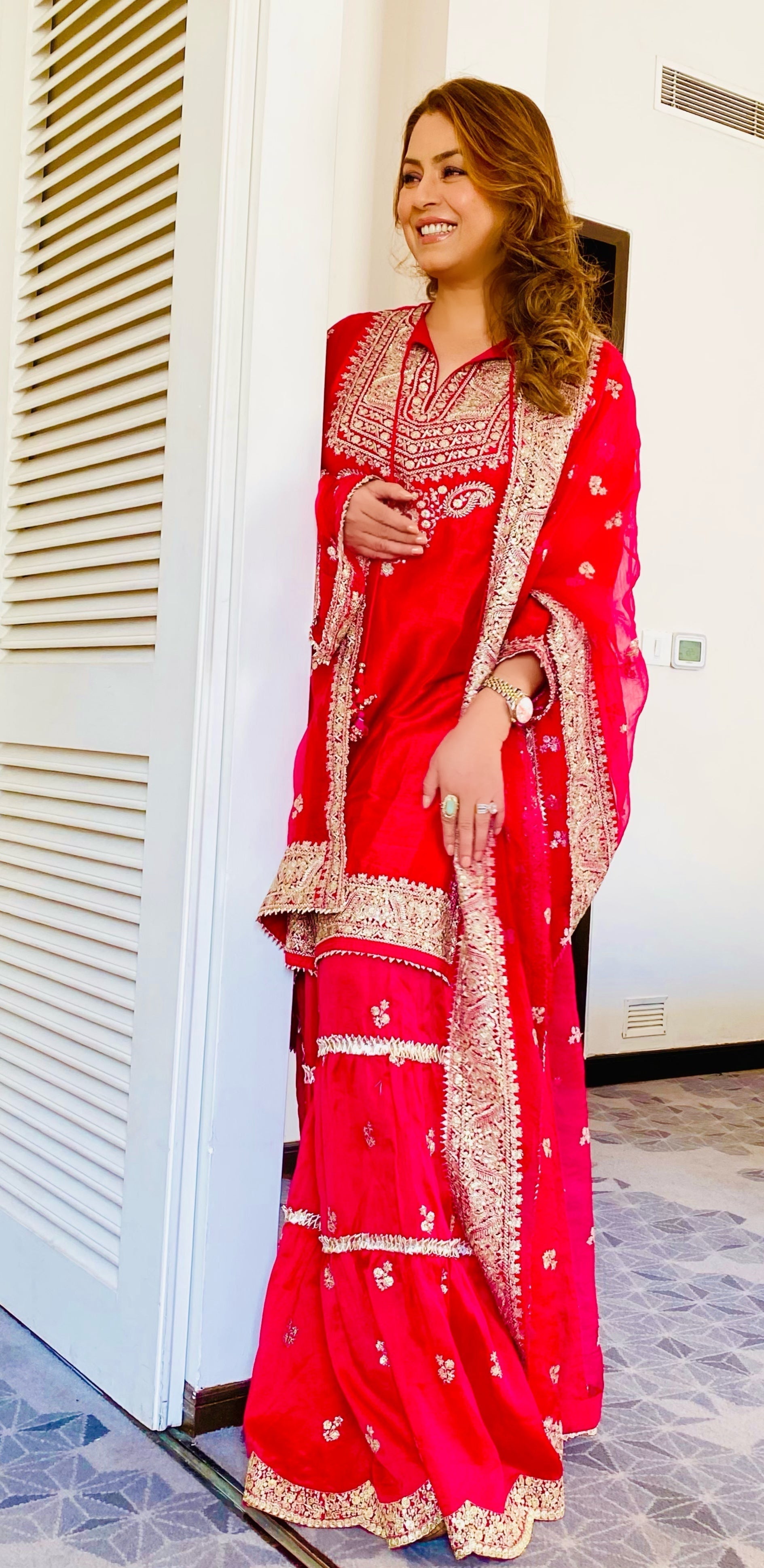 Rati Short Sharara Set