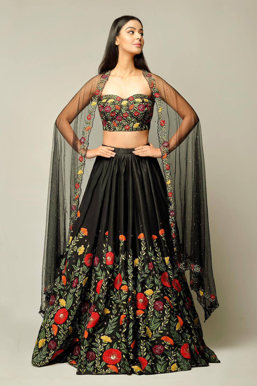 Full Bloom Lehenga Set