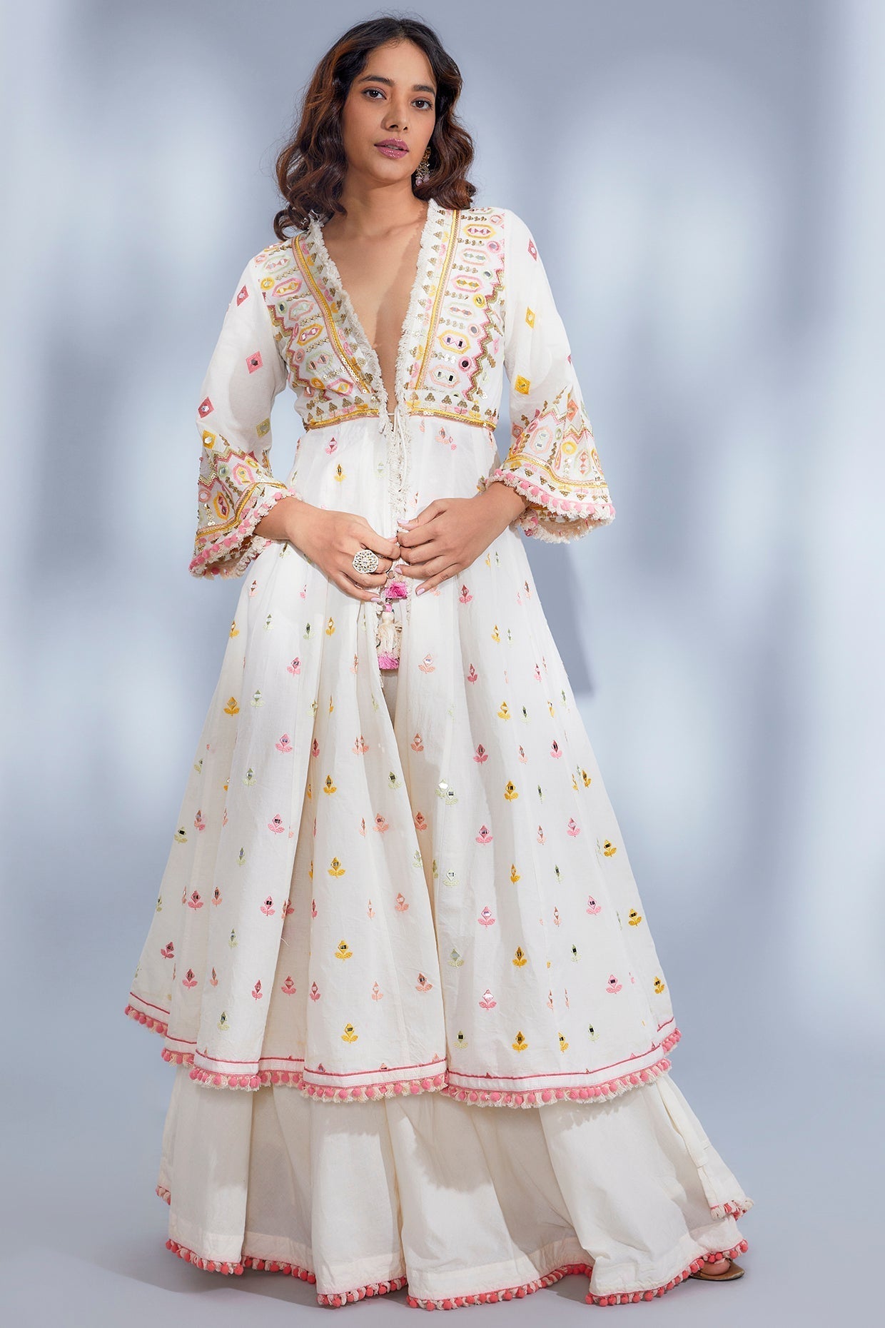 Heer Skirt Set - Nushrratt Bharuccha