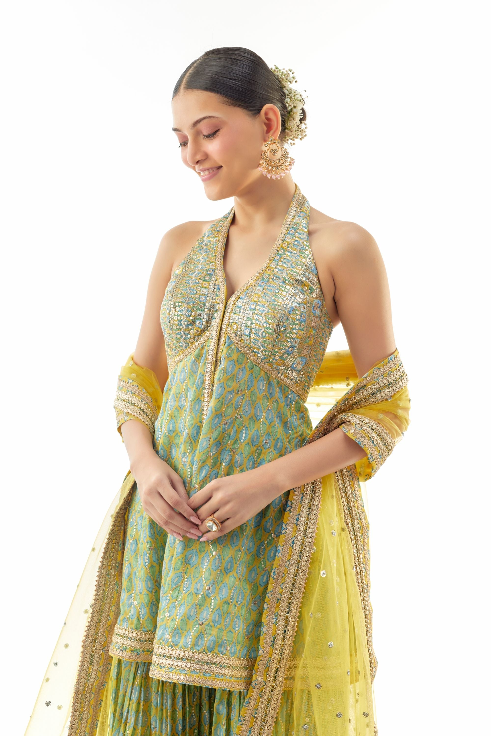 Janhavi Peplum Set