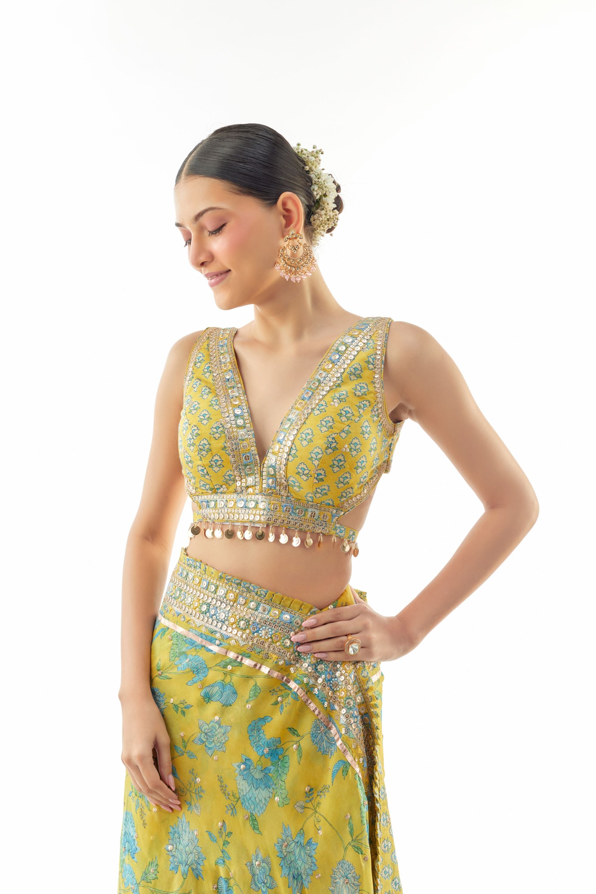 Aanchal Saree Set
