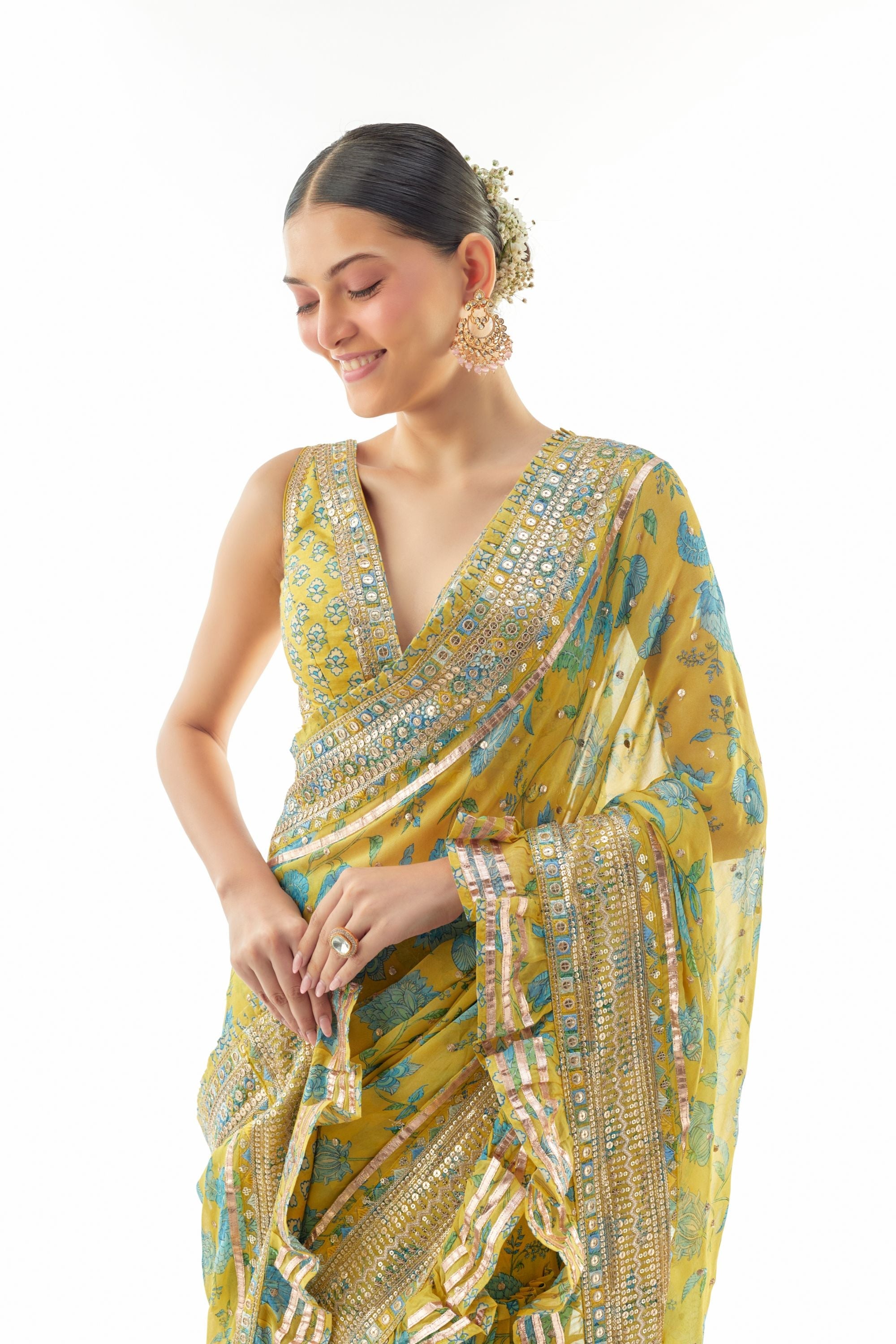 Aanchal Saree Set