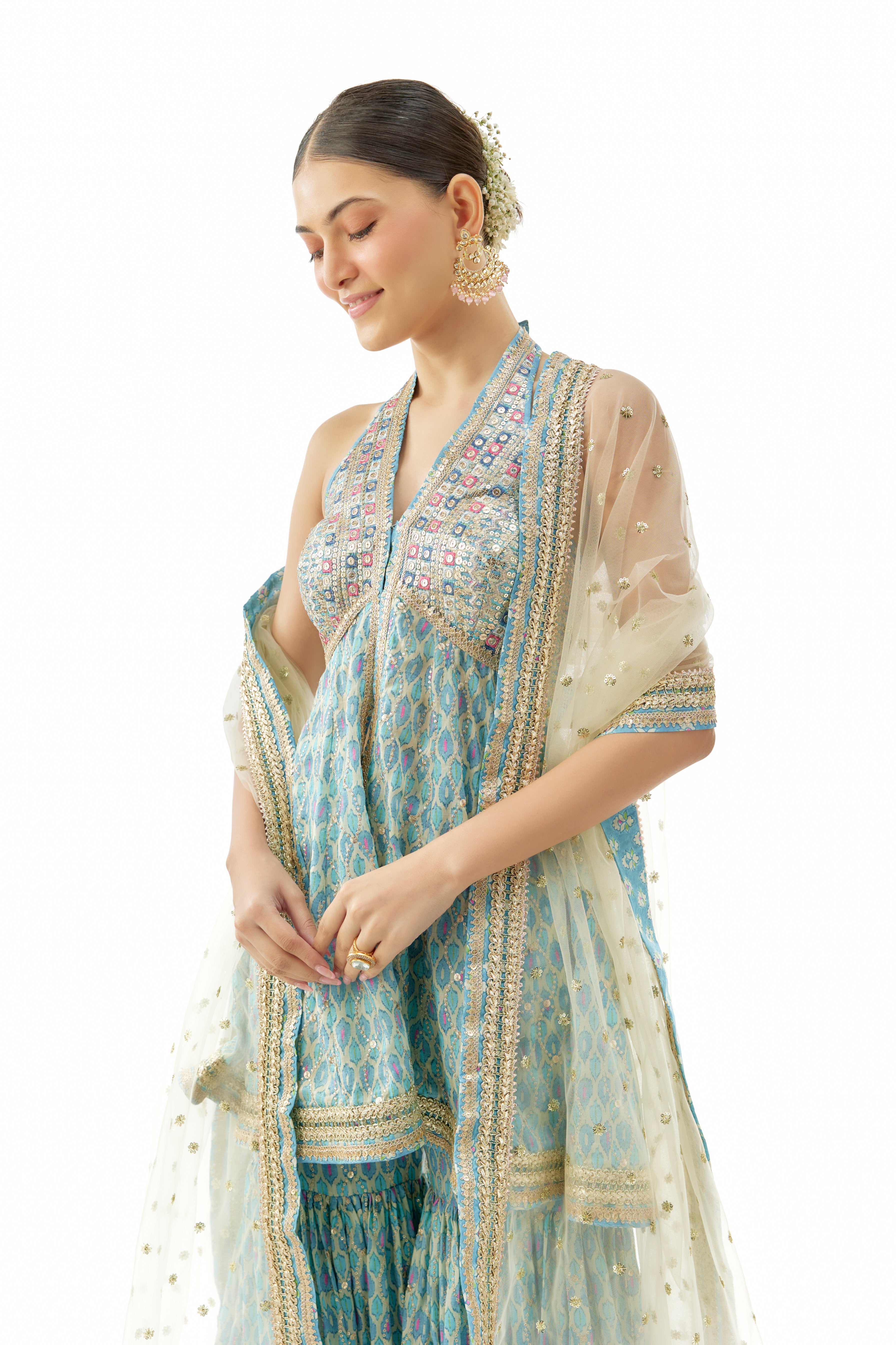 Janhavi Peplum Set