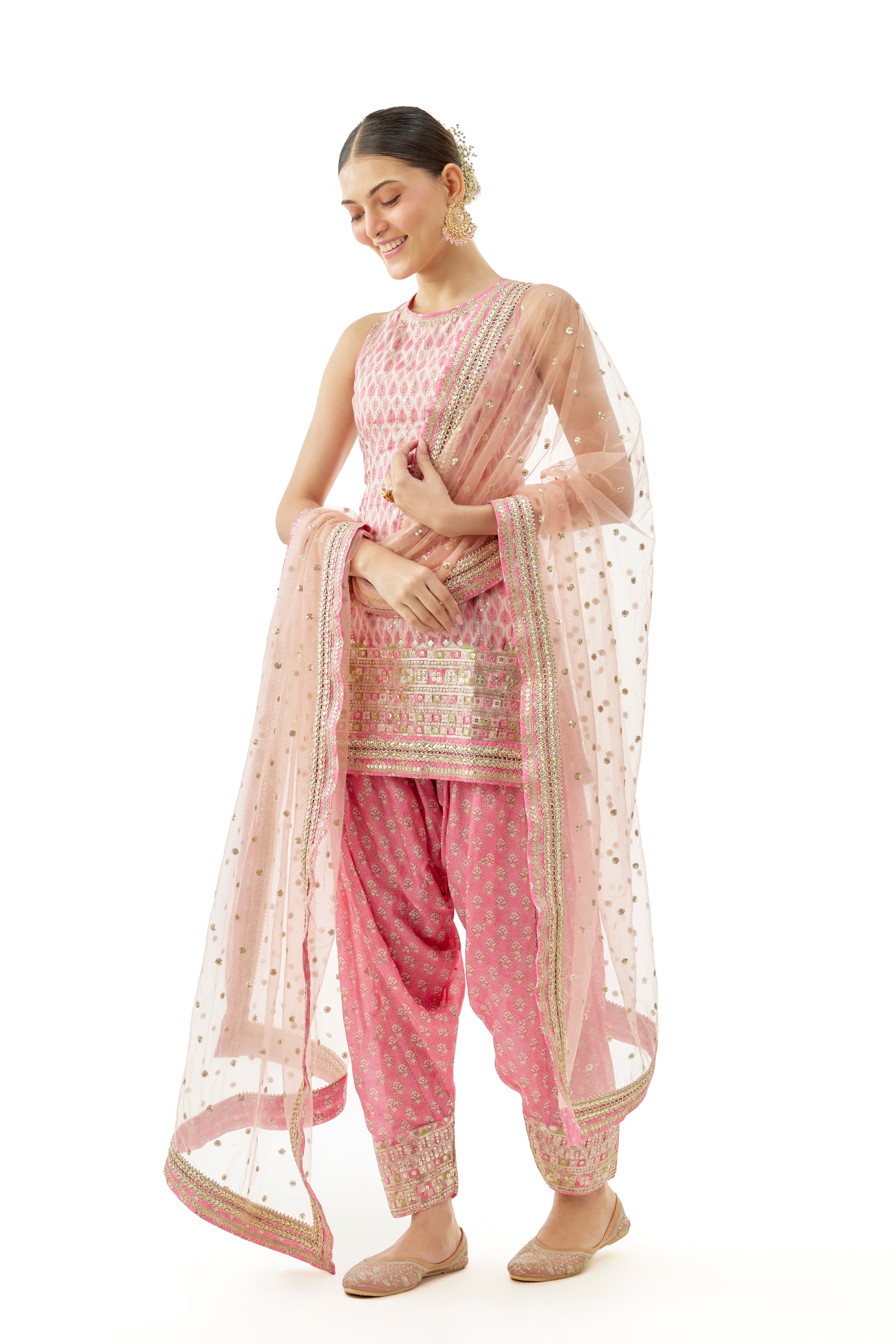 Nandini Kurta with Farshi Salwar Set