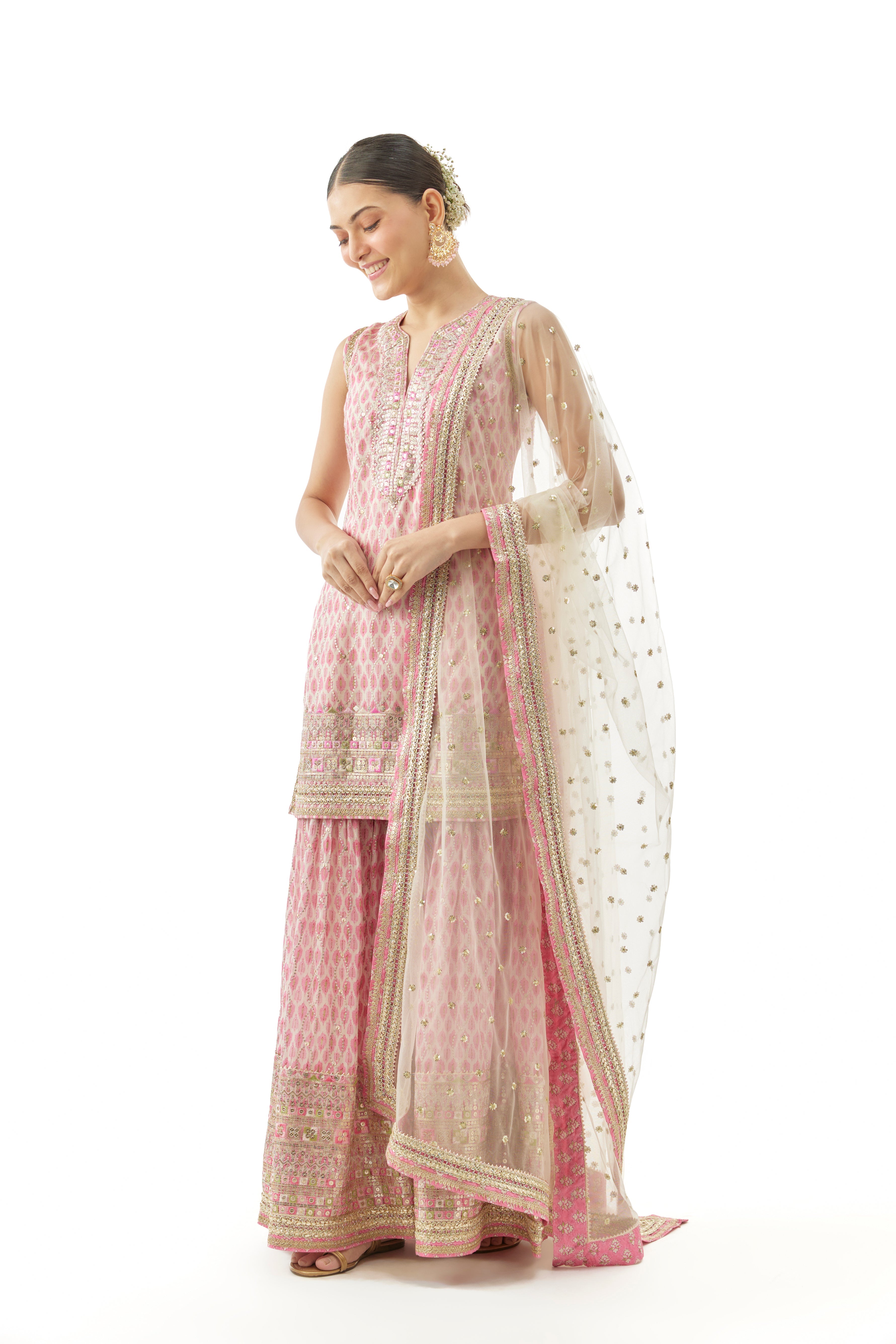 Dhruvi Sharara Set