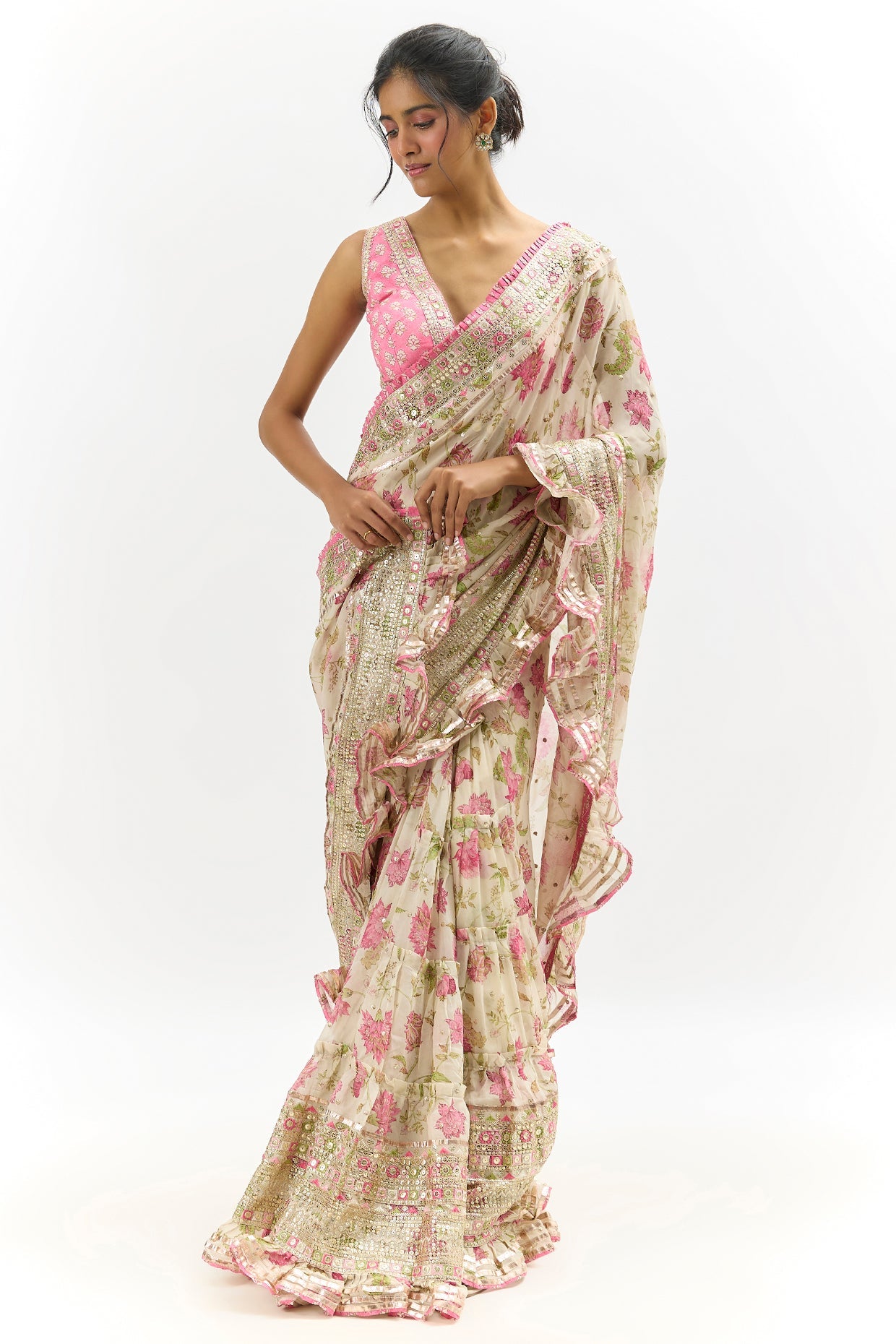 Aanchal Saree Set
