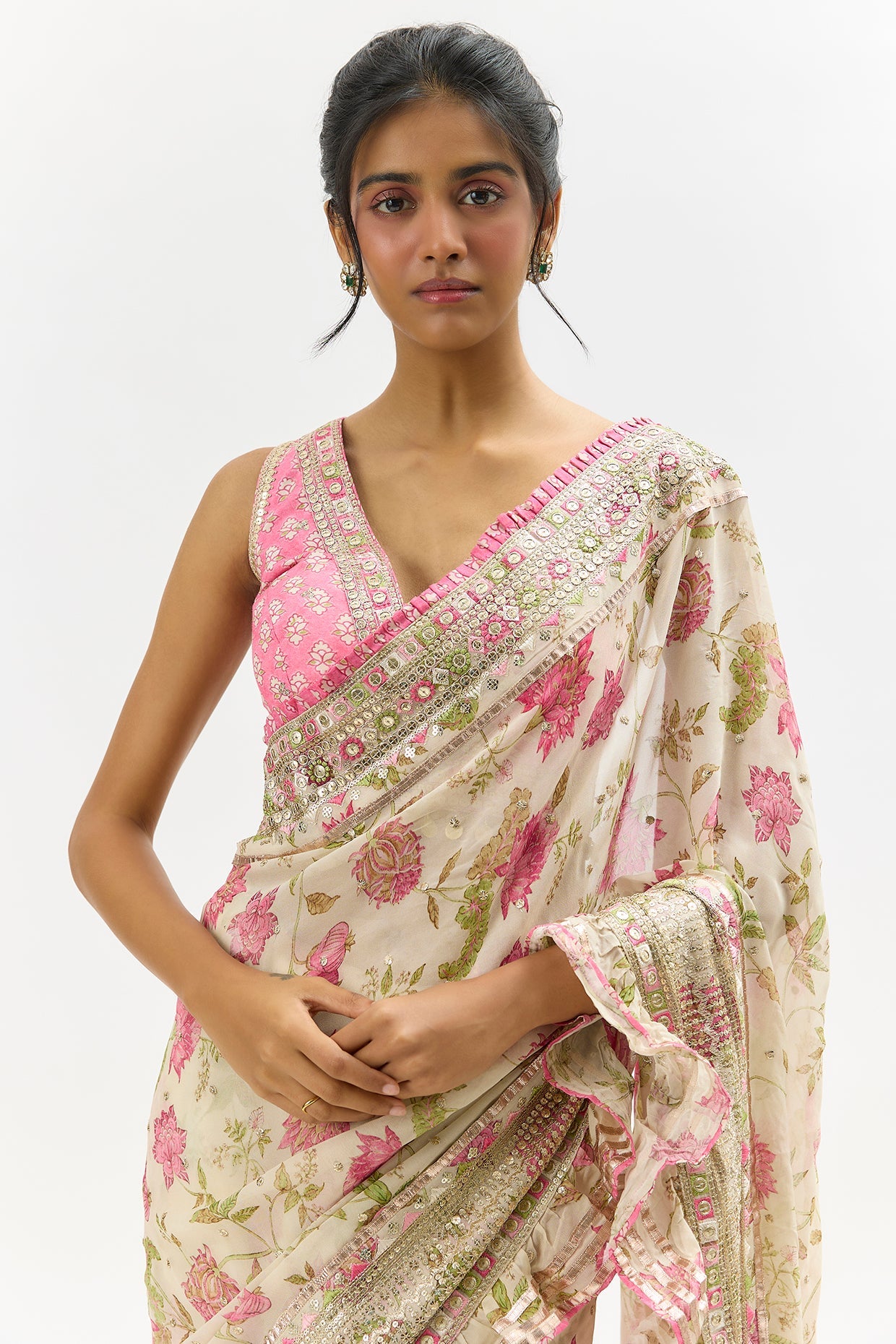 Aanchal Saree Set
