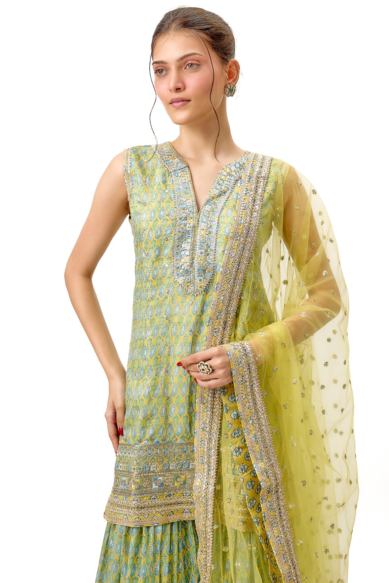 Dhruvi Sharara Set