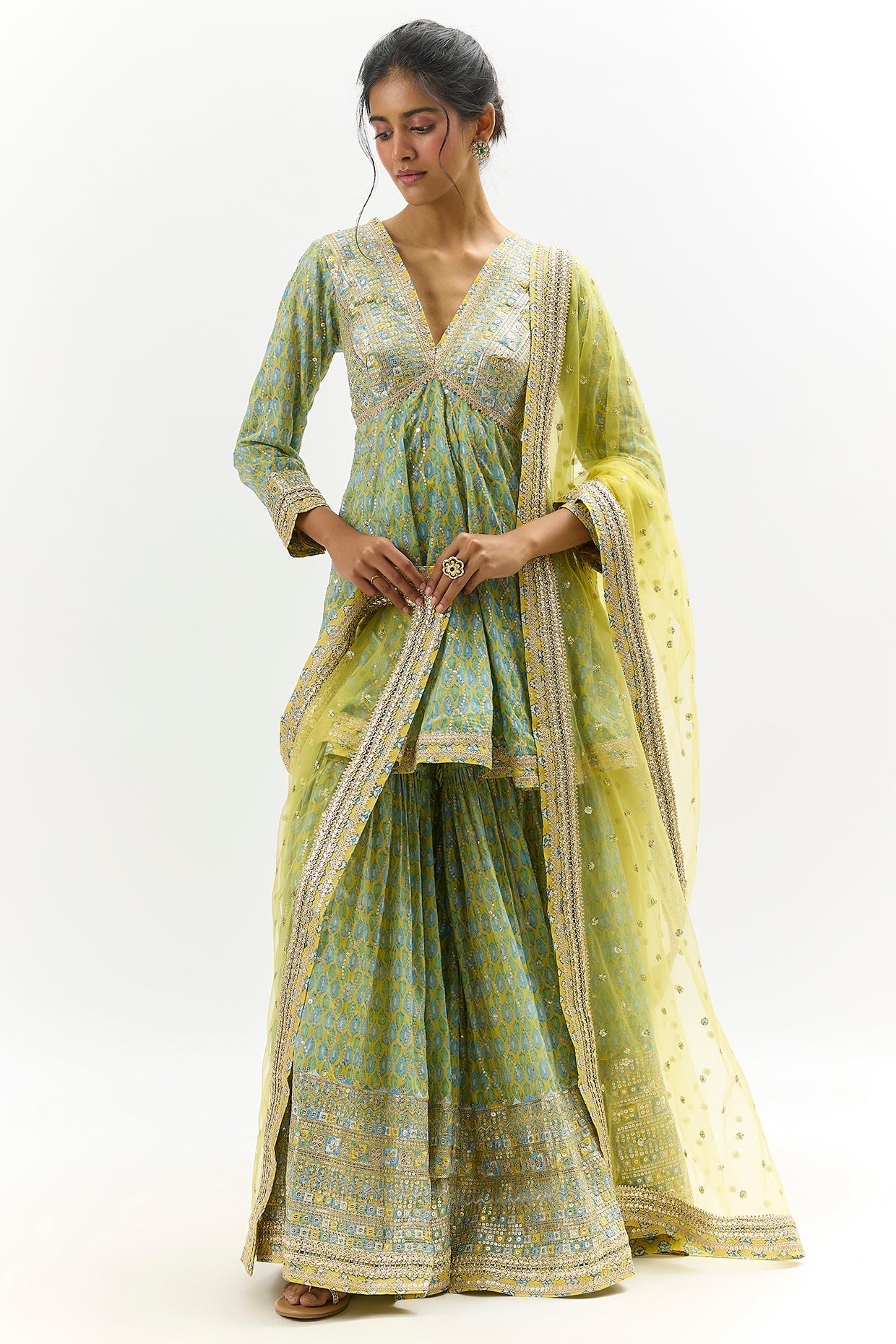 Tanvi Peplum Set