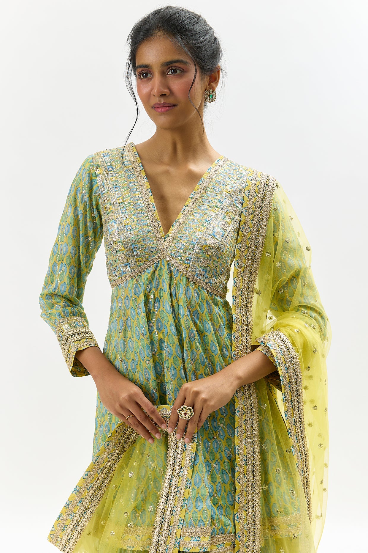 Tanvi Peplum Set