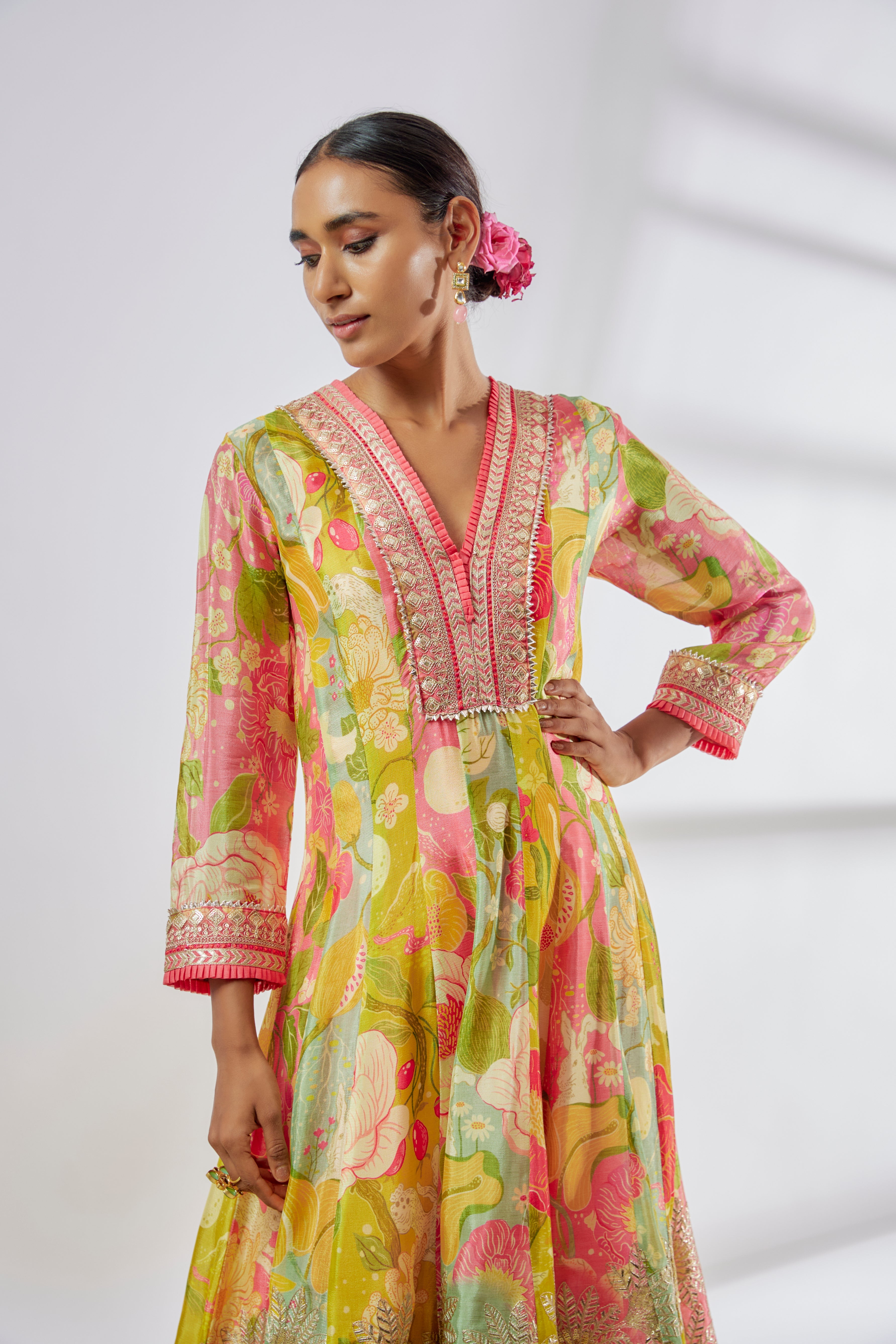 Nasreen Dhoti Set- Shilpa Shetty
