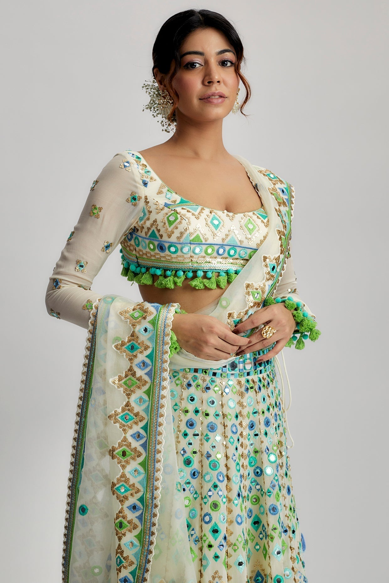 Riya Jain in Alani Lehenga Set